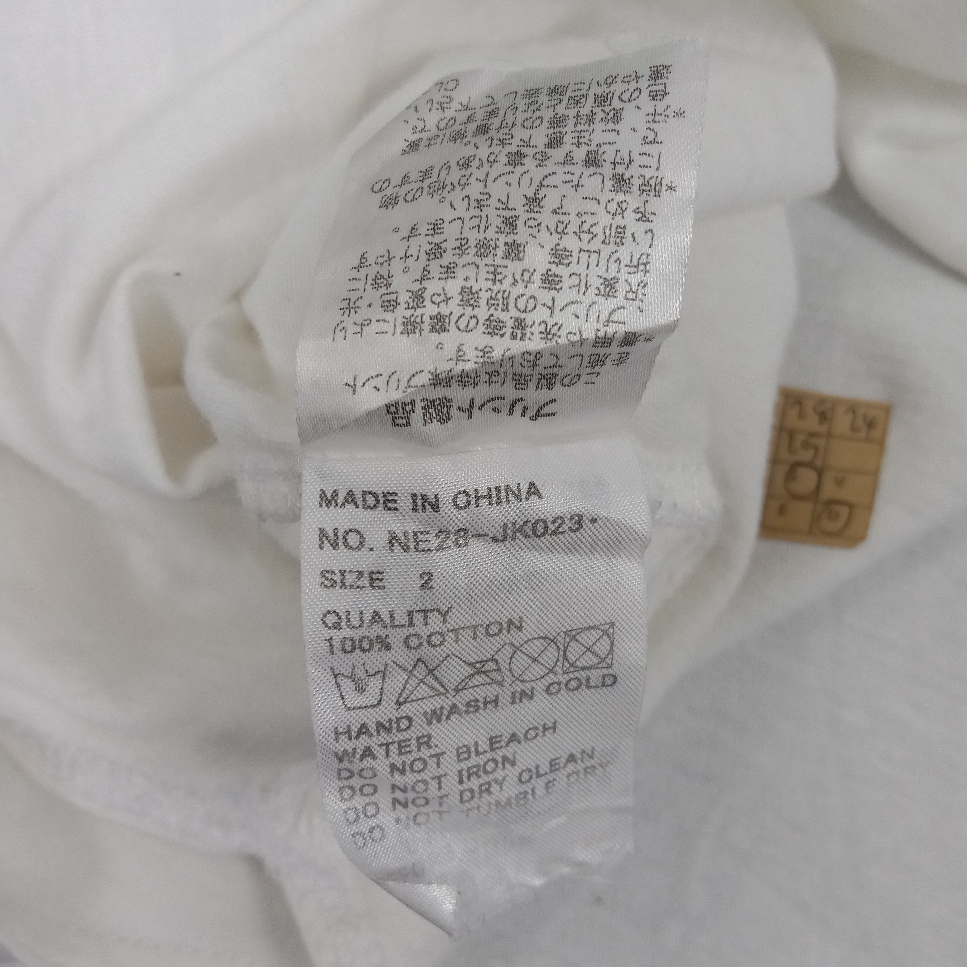 Issey Miyake × Ne-Net × Vintage Ne-Net by Issey Miyake Japanese Designer Tshirt Size L / US 10 / IT 46 - 9 Thumbnail