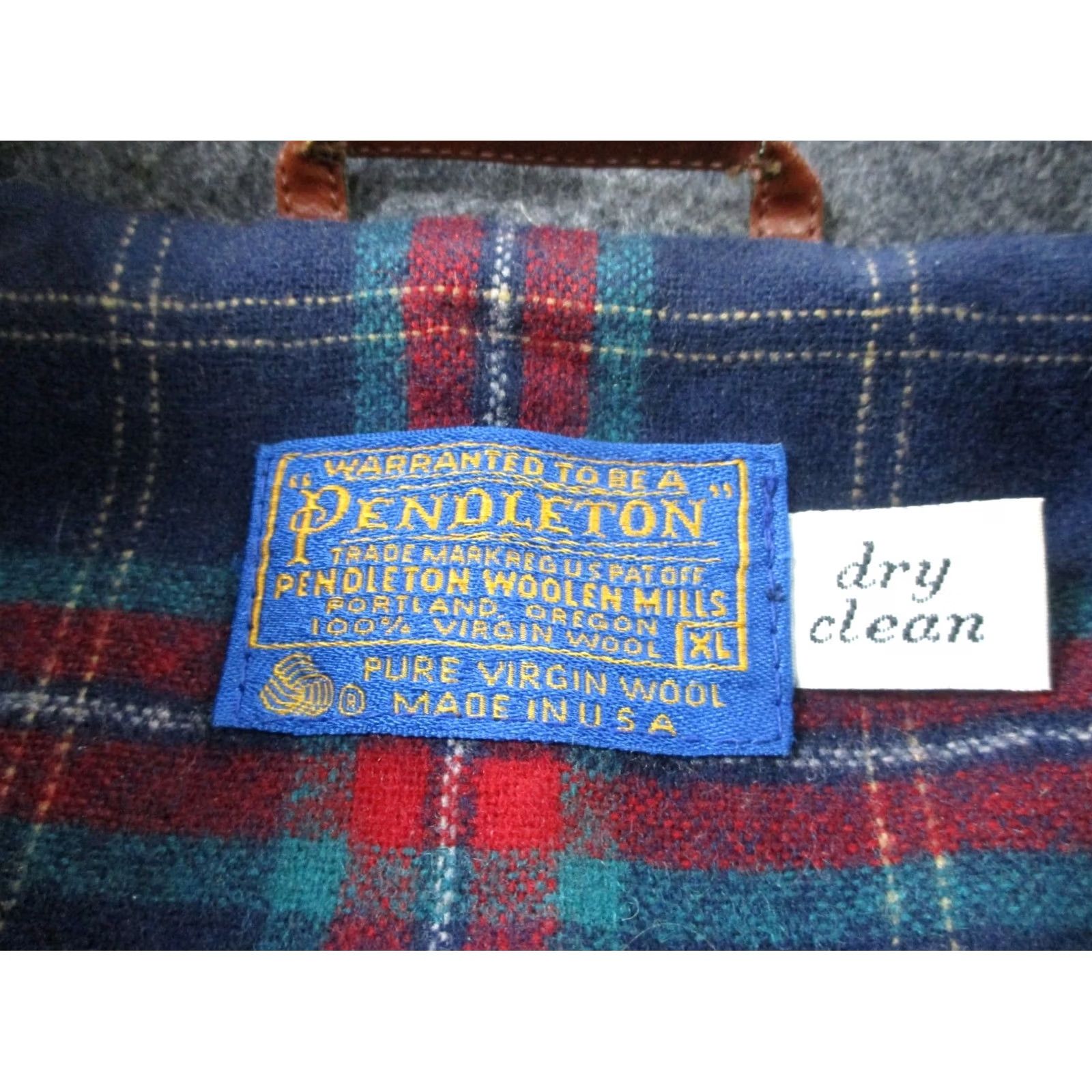 Pendleton VINTAGE Pendleton Jacket Men XL Wool Plaid Lined Outdoors Farm Barn Size US XL / EU 56 / 4 - 6 Thumbnail