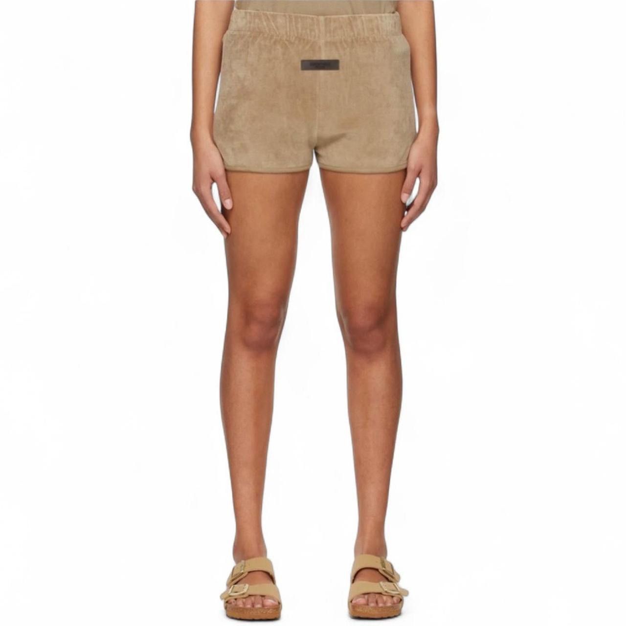 Fear of God New Essentials Fear of God Velour Shorts (Medium) Size 28" / US 6 / IT 42 - 4 Thumbnail