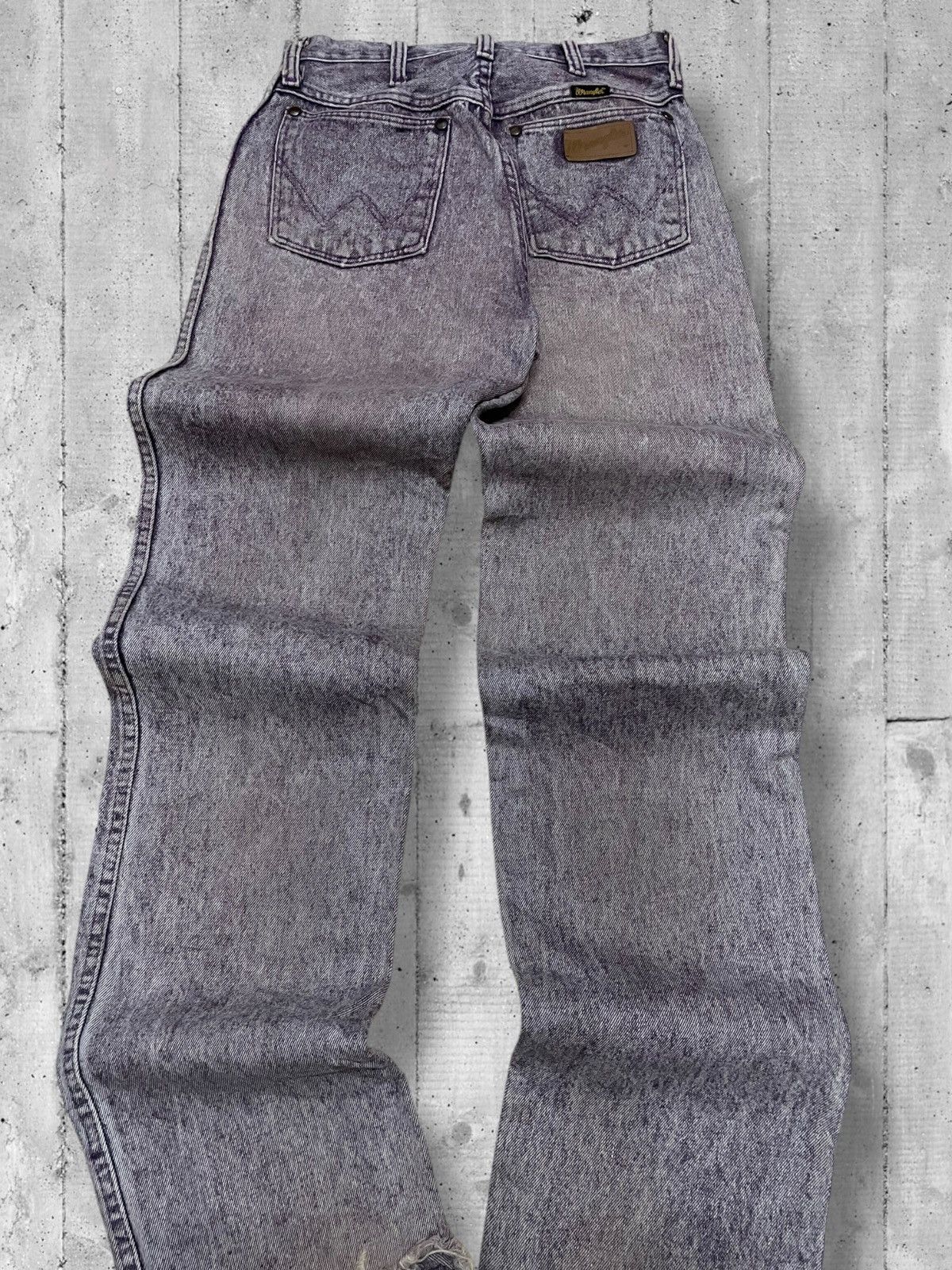 Designer × Vintage × Wrangler Og Vintage 1990s Designer Wrangler High Waist Scovill Zip Size US 27 - 13 Thumbnail