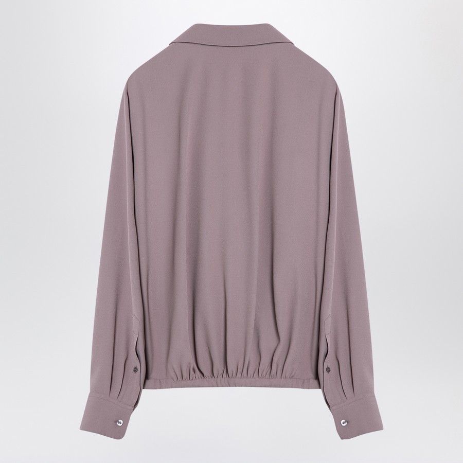 Dries Van Noten o1d2blof0824 Drawstring Shirt in Light Pink Size XS / US 0-2 / IT 36-38 - 2 Thumbnail