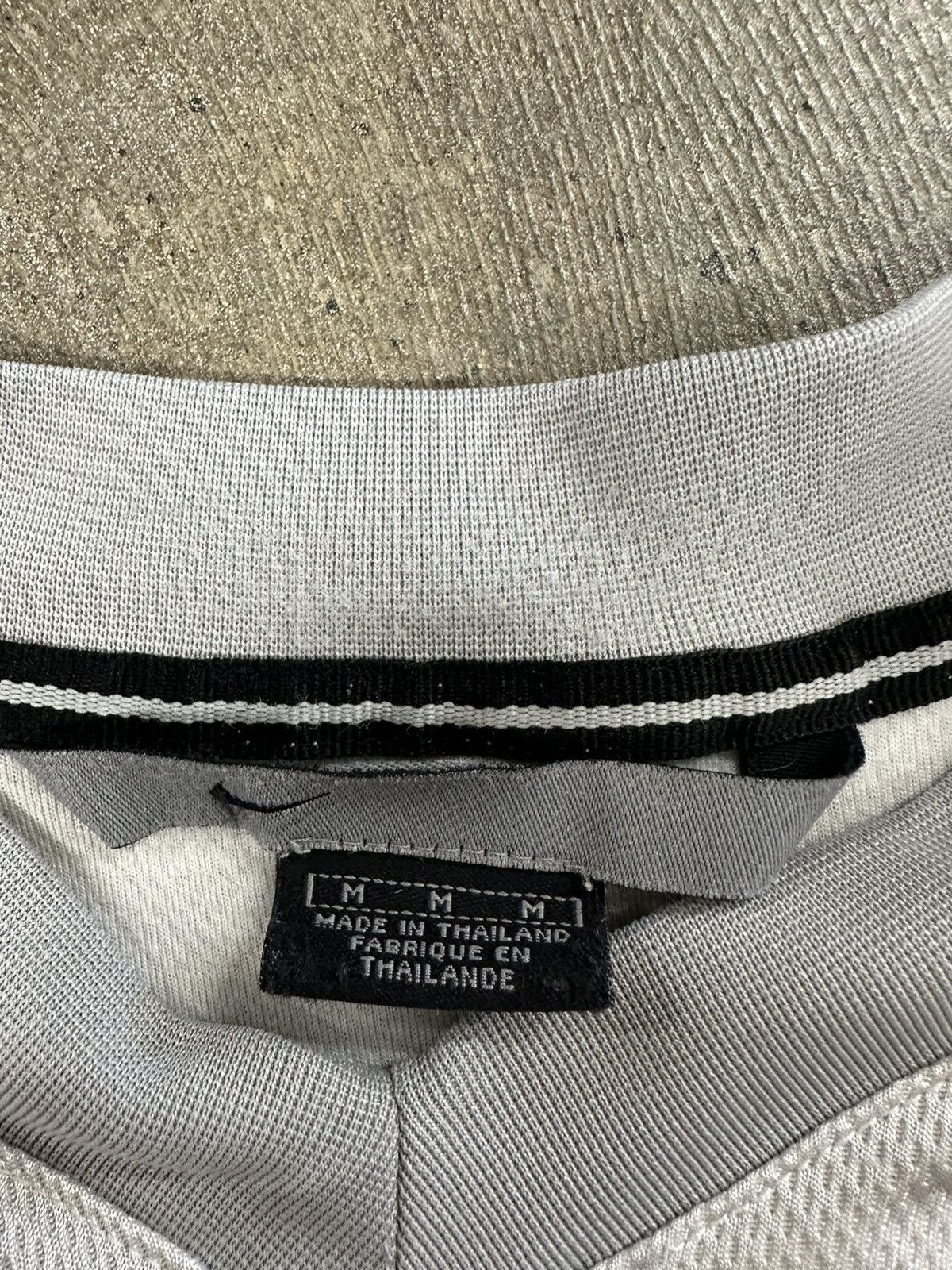 Nike × Vintage Crazy Y2K Nike Mid Logo Mesh Soccer Jersey Size US M / EU 48-50 / 2 - 14 Thumbnail