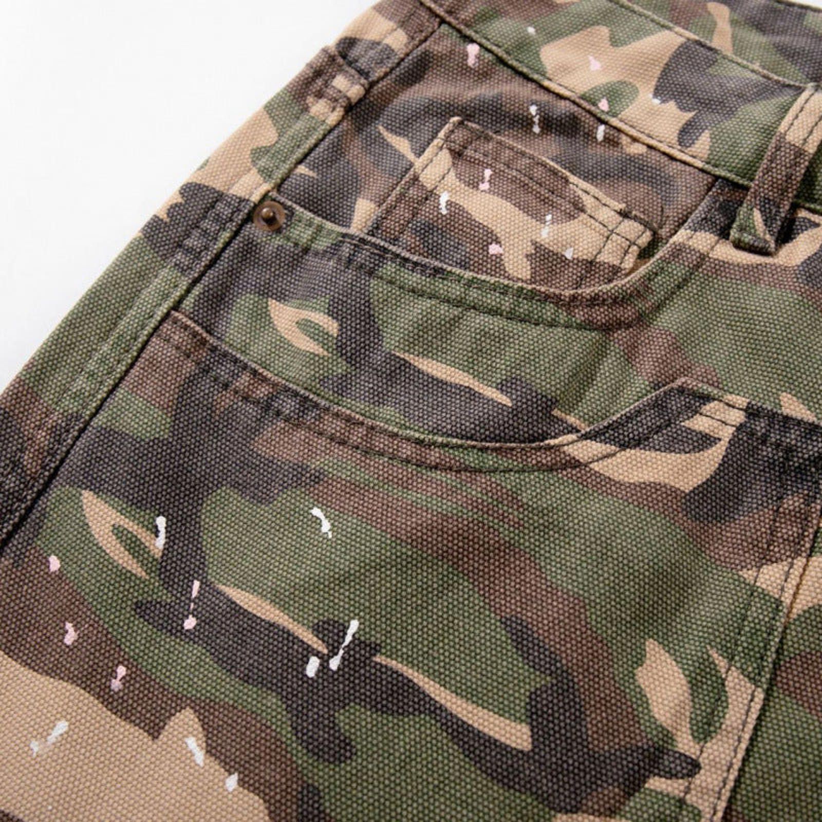Other Green Military Camo Multi-Pocket Wide-Leg Trouser Size US 32 / EU 48 - 4 Thumbnail
