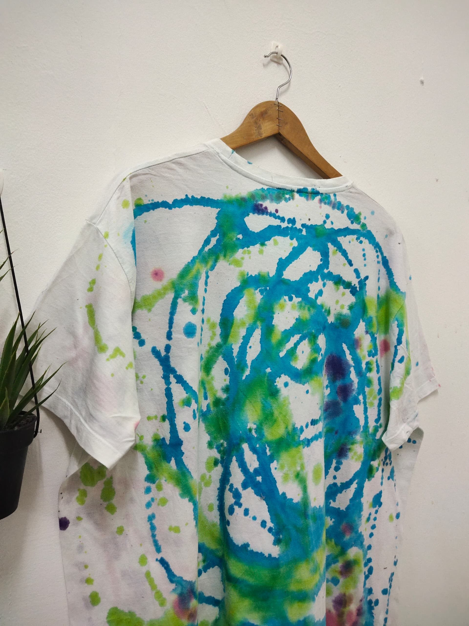 Other Vintage Quentin Tarantino Potrait Absract paint splash tees Size US XL / EU 56 / 4 - 5 Thumbnail