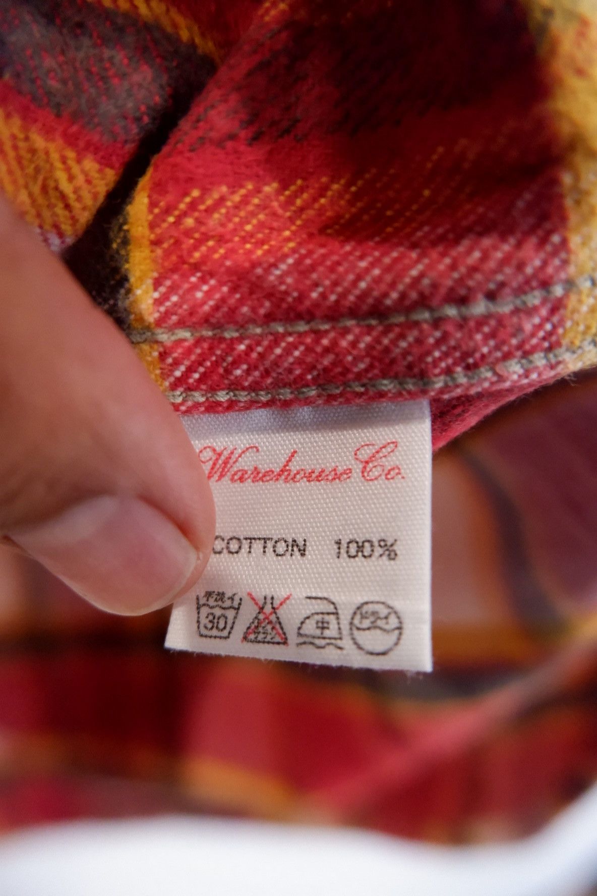 The Flat Head Vtg Hellers Cafe Heavy Weight Flannel Size US M / EU 48-50 / 2 - 7 Thumbnail