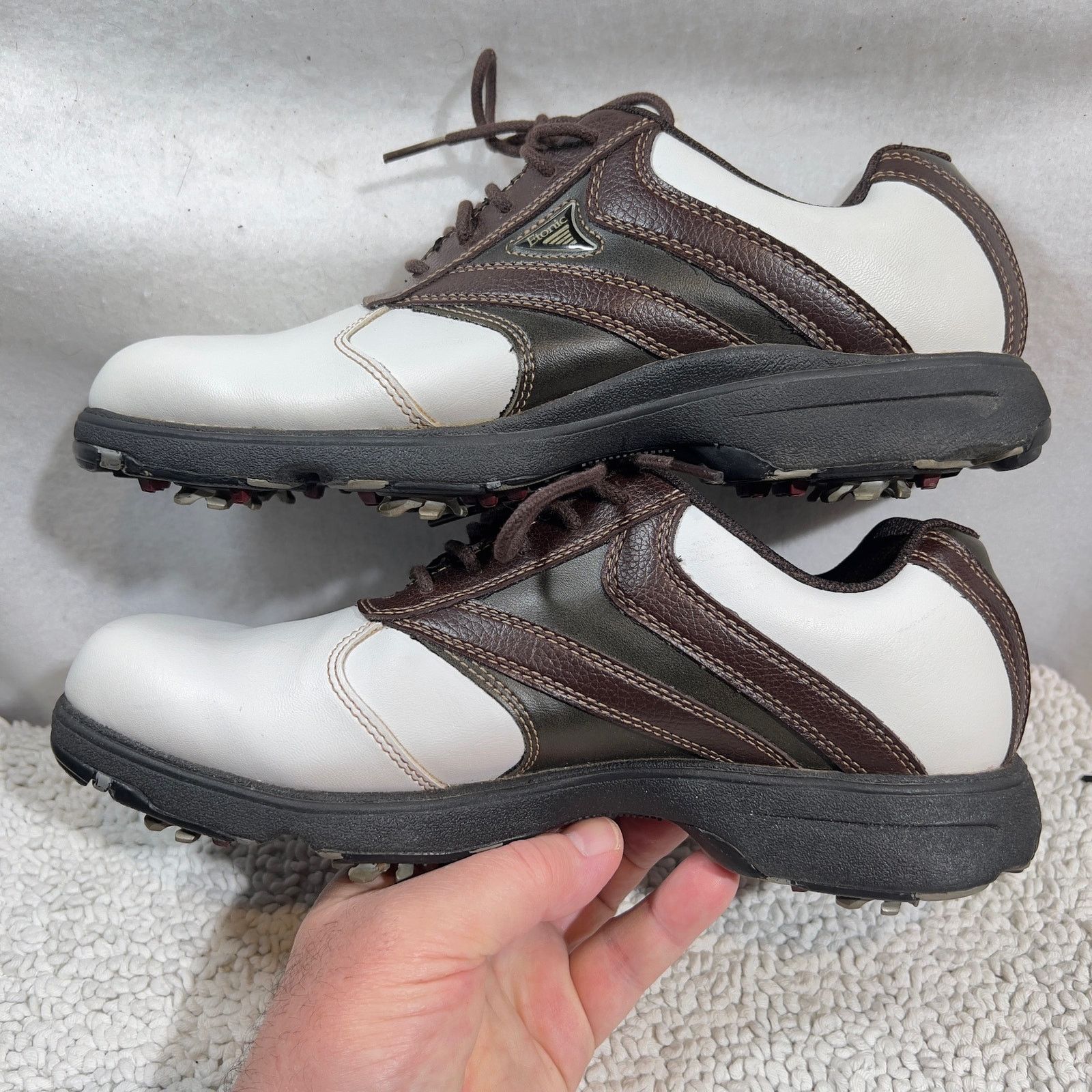 Etonic Etonic Golf Shoes Men's 7.5 M Lites Plus Oxford EM6100-14 Size US 7.5 / EU 40-41 - 11 Thumbnail