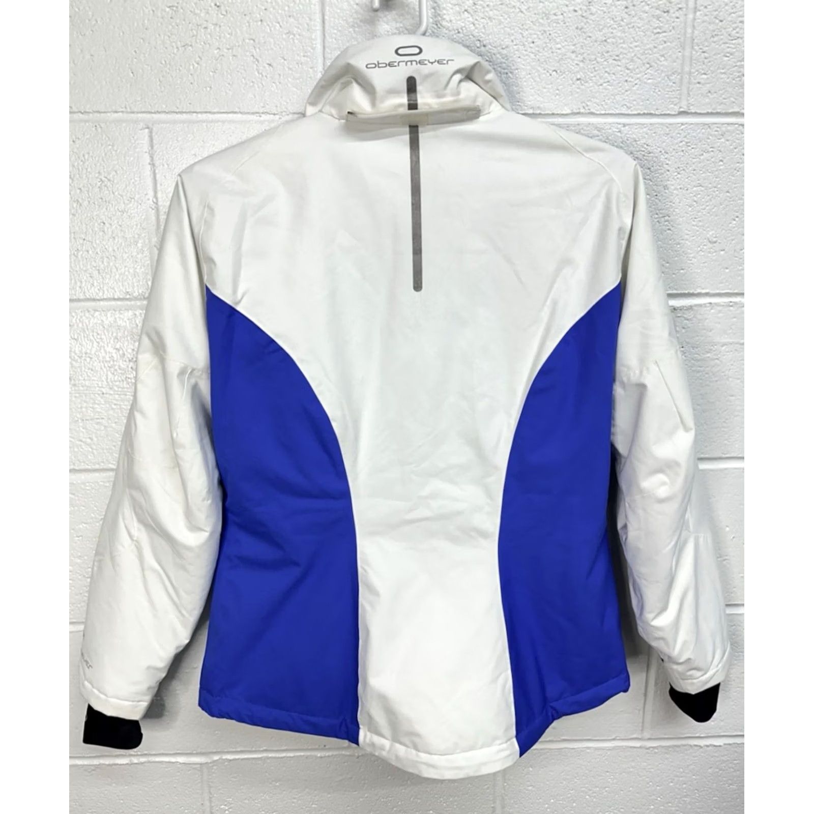 Obermeyer Obermeyer Coat Ski White Waterproof Women 12 Regular Hood Missing Recco Size XL / US 12-14 / IT 48-50 - 4 Thumbnail