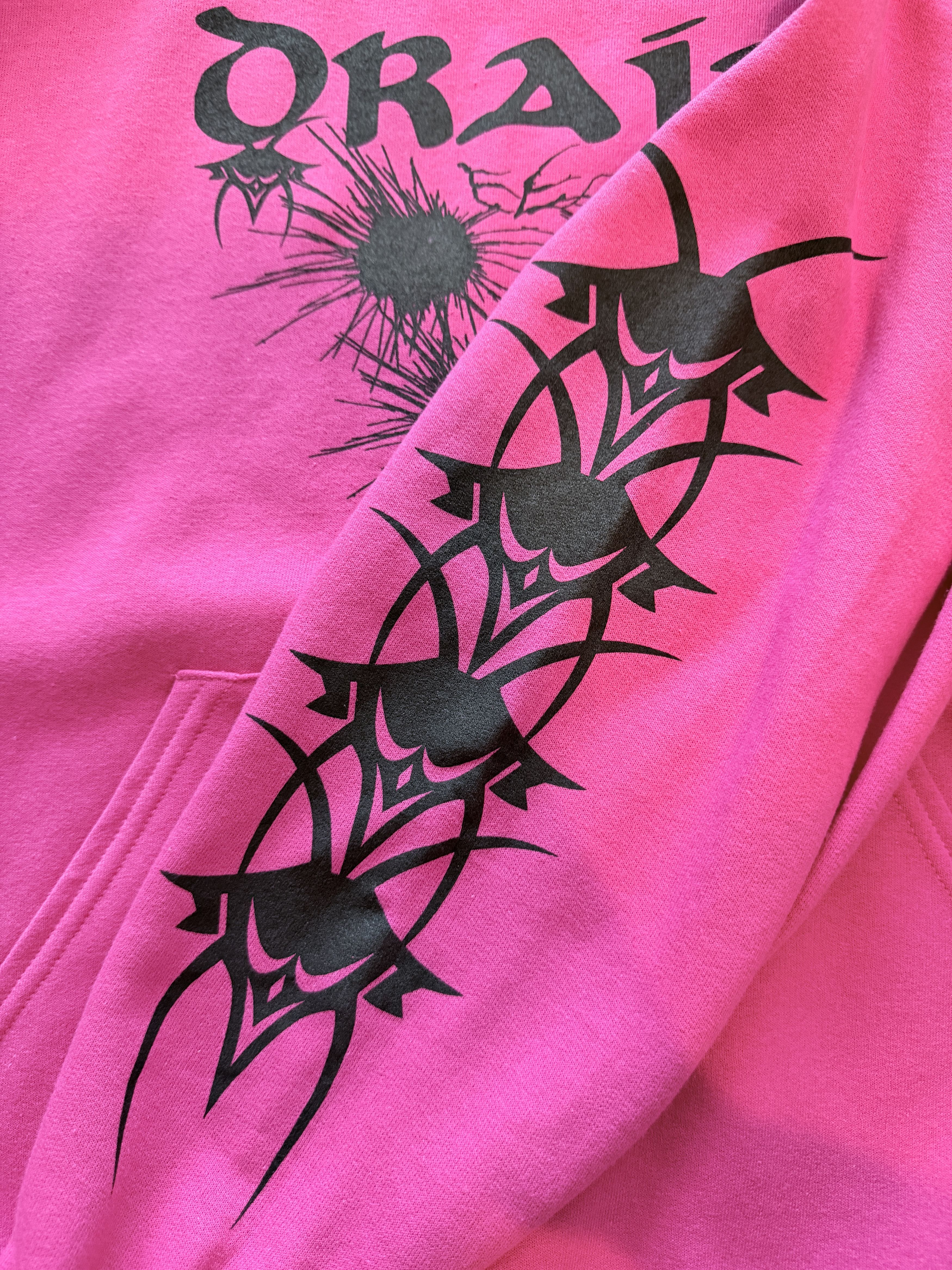 Drain Gang Bladee Acid Rain Martyr Hoodie Pink Size US L / EU 52-54 / 3 - 6 Thumbnail