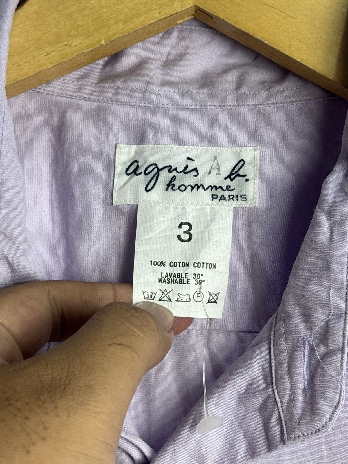 agnes b. Agnes B Button Shirt Size US L / EU 52-54 / 3 - 4 Thumbnail