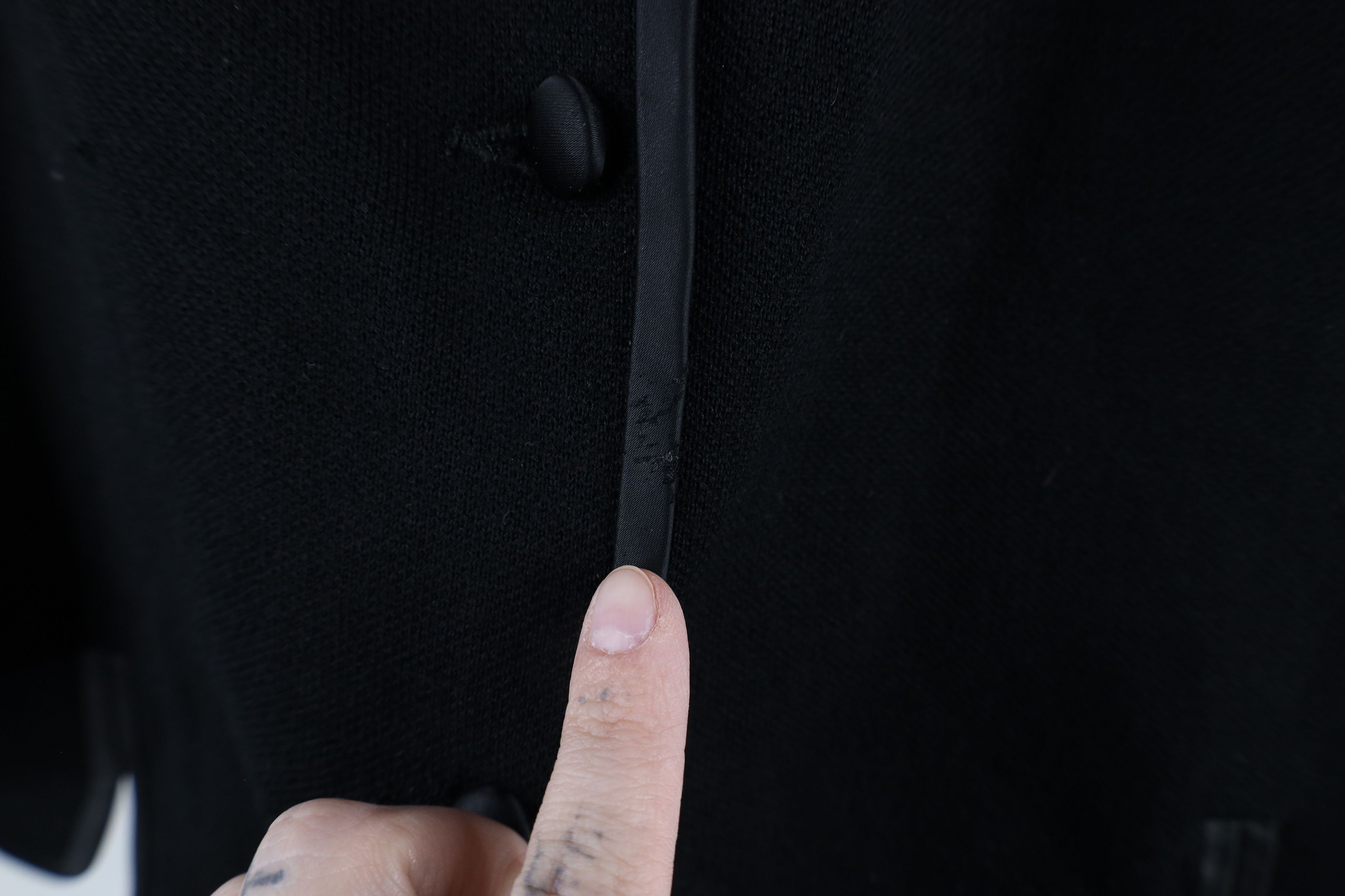 Vintage Vintage 50s 60s Rockabilly Trim Wool Knit Blazer Jacket USA Size M / US 6-8 / IT 42-44 - 4 Thumbnail