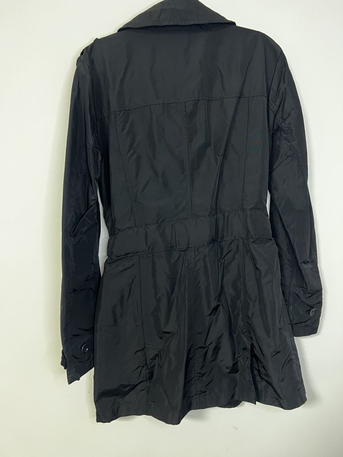 Woolrich Woolen Mills Black woolrich trench raincoat coat L Size L / US 10 / IT 46 - 5 Thumbnail