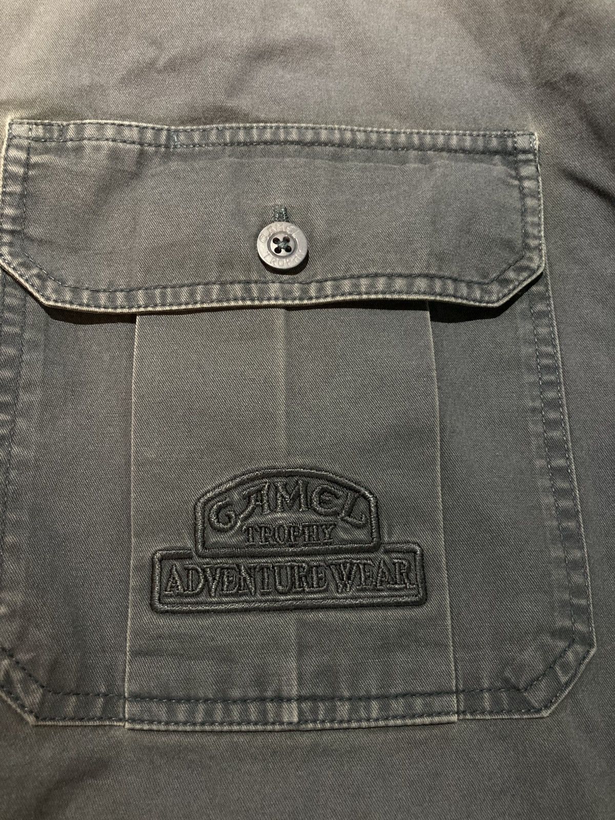 Camel Vintage 90’s Camel Trophy Adventure Wear Button Down Shirt Size US XXL / EU 58 / 5 - 2 Thumbnail
