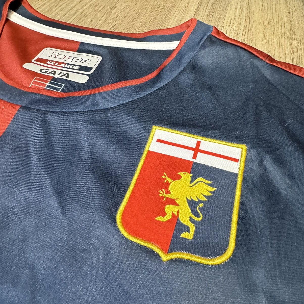 Kappa Genoa 24/25 home shirt #45 Balotelli Size US XXL / EU 58 / 5 - 5 Thumbnail