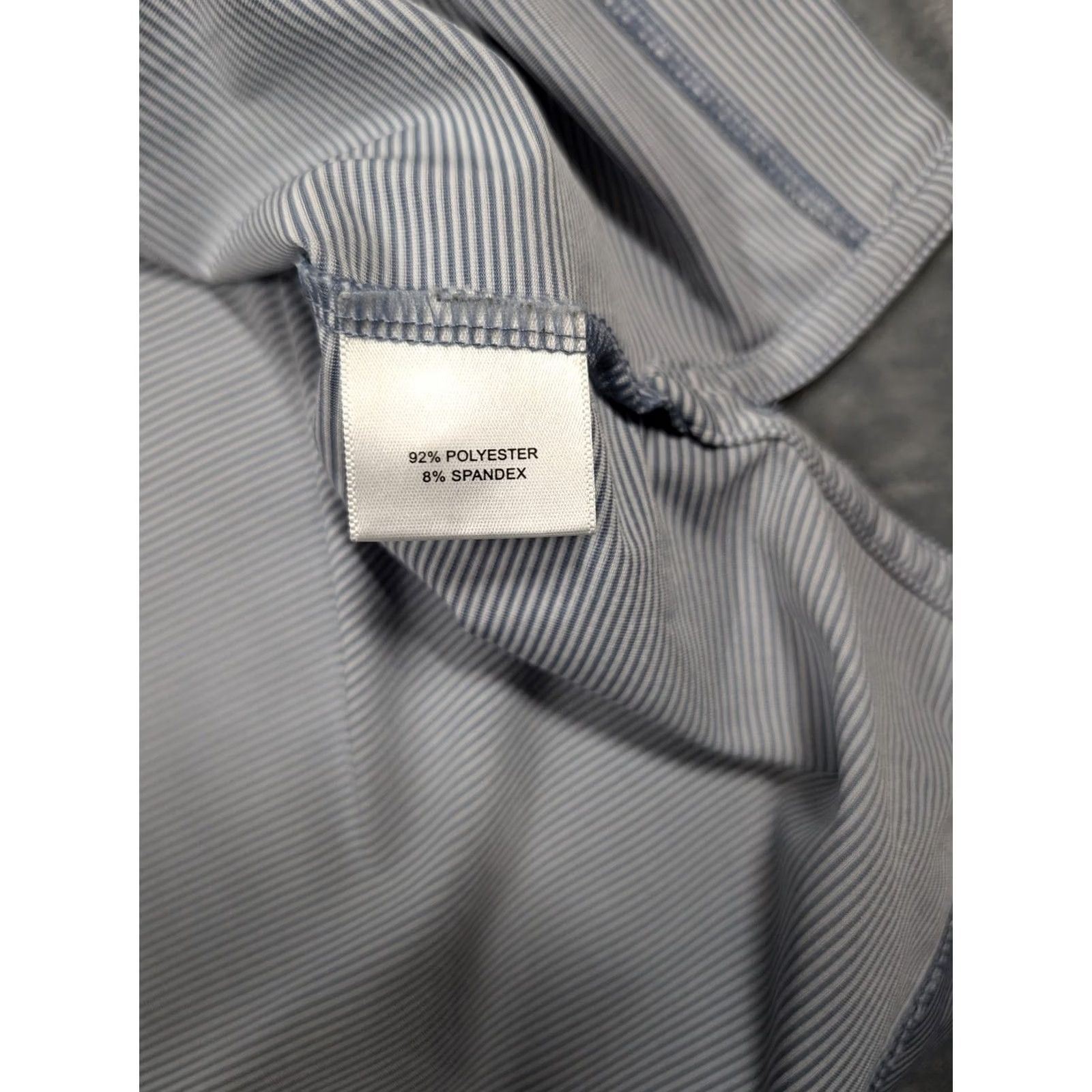 Peter Millar Peter Millar Polo Shirt Mens Large Blue Summer Comfort Striped Golf Performance Size US L / EU 52-54 / 3 - 6 Thumbnail