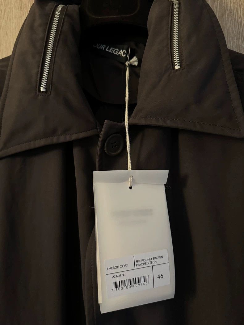 Our Legacy Our Legacy size46 A coat with a zipper collar Size US S / EU 44-46 / 1 - 4 Thumbnail