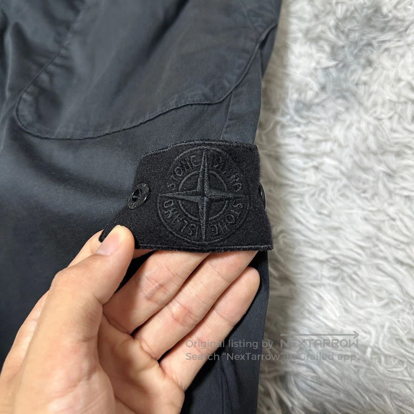 Stone Island Stone Island Ghost Series Black Cargo Pants W30. Size US 30 / EU 46 - 3 Thumbnail