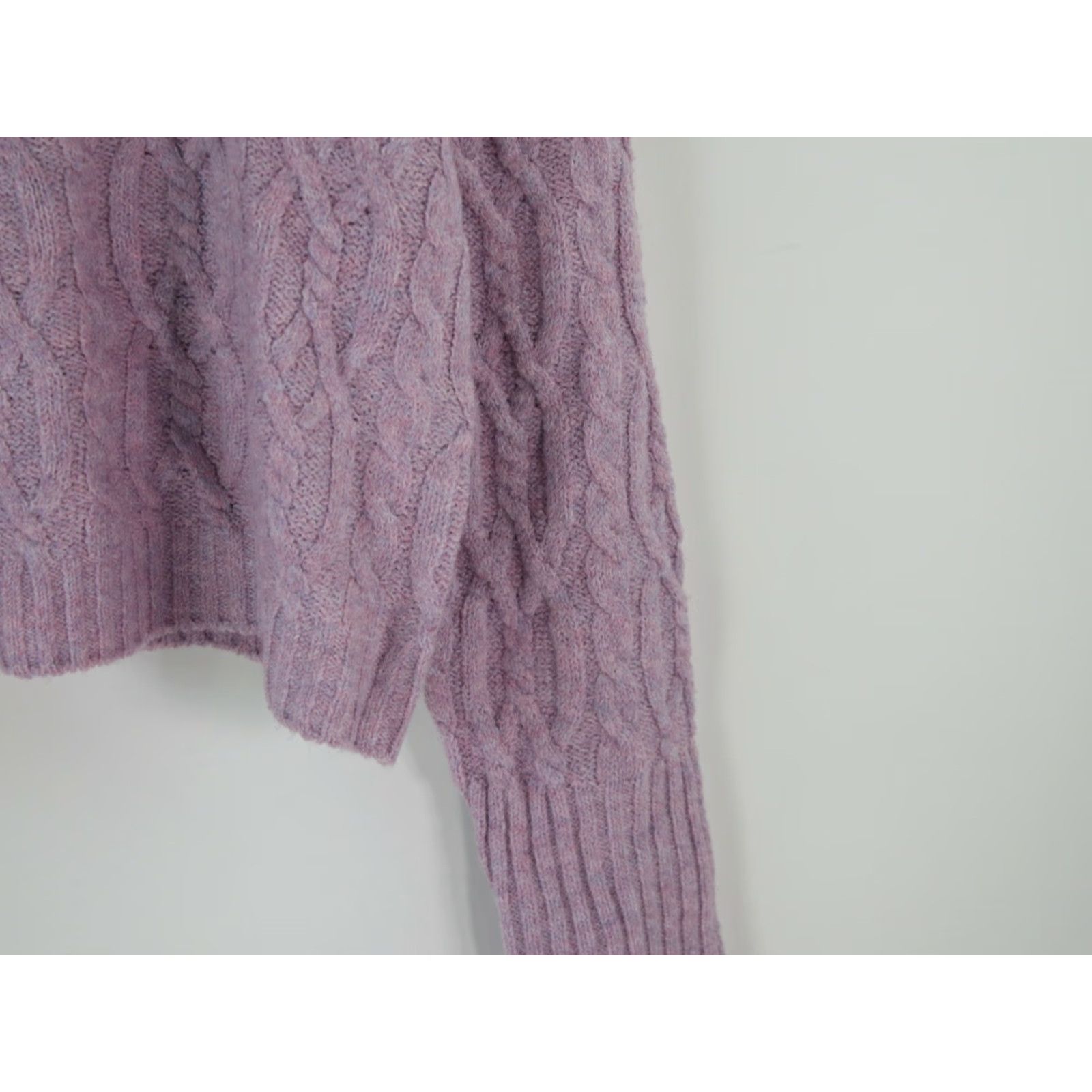 Vintage Wild Fable Womens Pullover Sweater Cropped Pink Long Sleeves Size XS NWT Size XS / US 0-2 / IT 36-38 - 5 Thumbnail