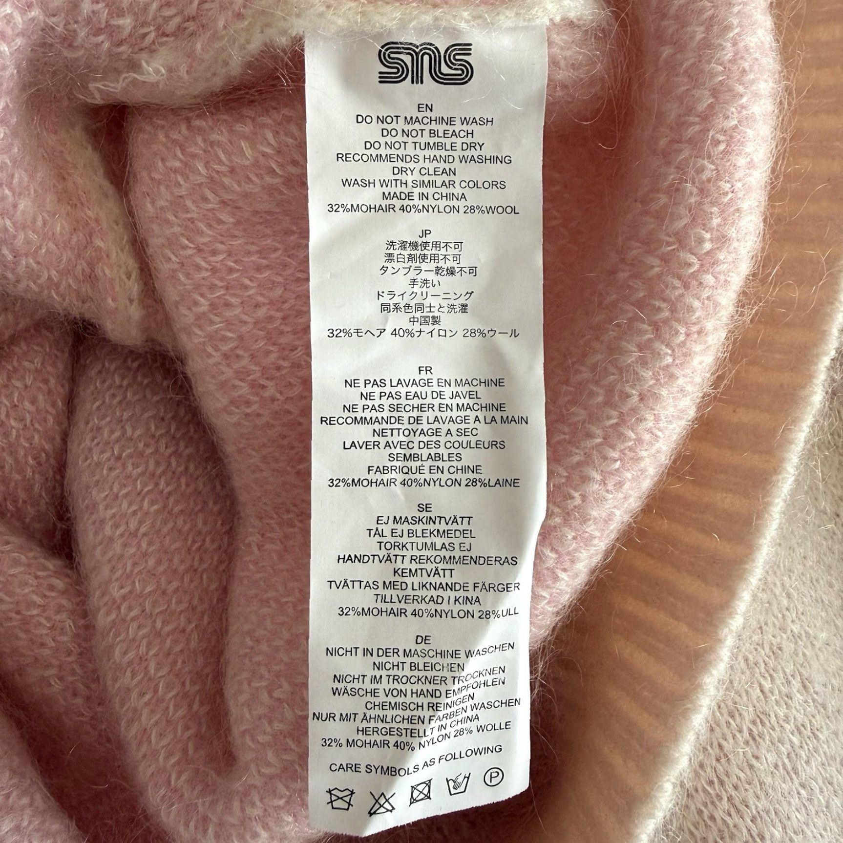Pinko VINTAGE SNS Radio Pink Mohair Knit Cardigan Sweater XXL RARE Mens Cardigan Mohair Pink 2XL Wool Nylon Nylon Wool Size US XXL / EU 58 / 5 - 5 Thumbnail