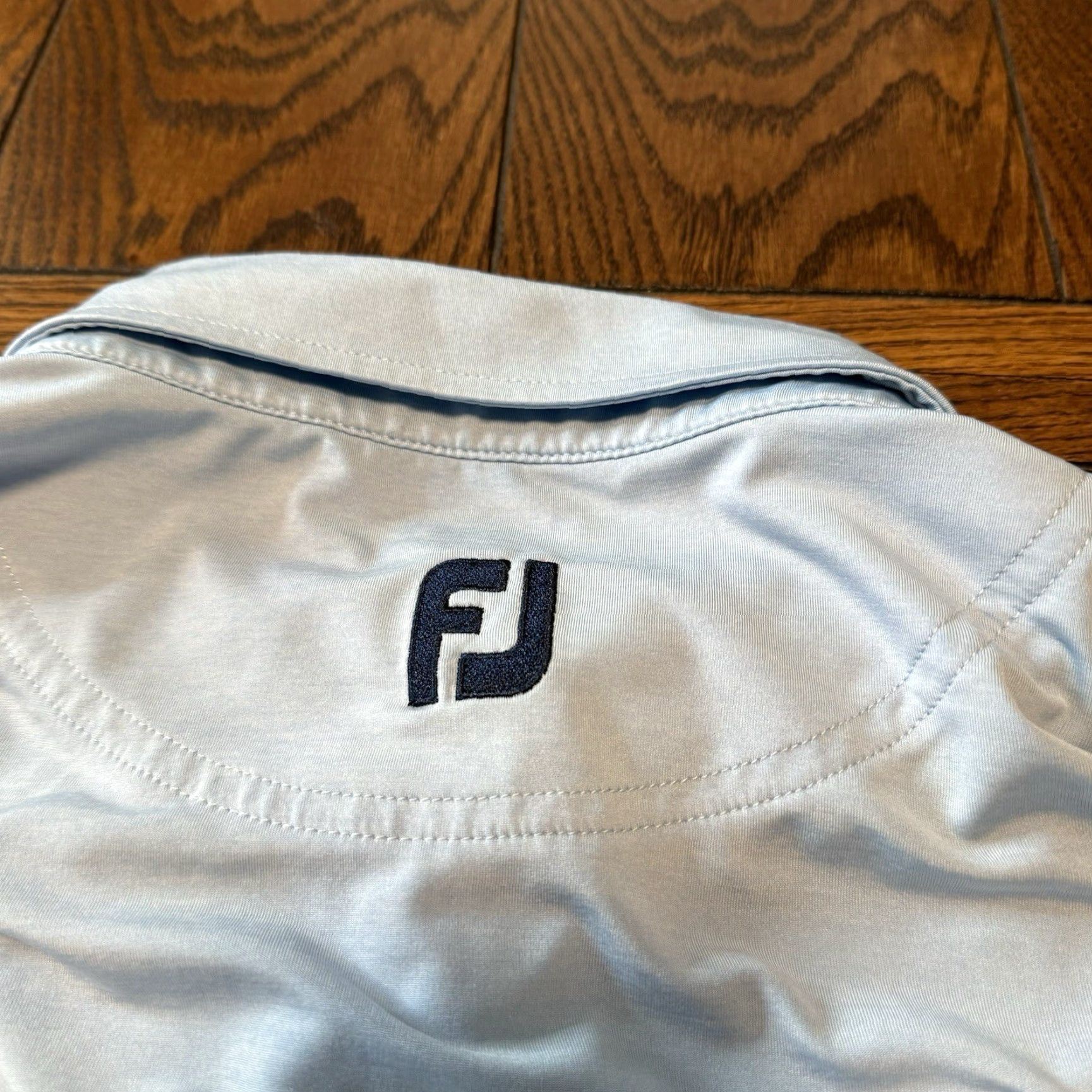 Footjoy FOOTJOY Men's Large Golf Polo Shirt White Nevillewood Club Polo Shirt Golf Footjoy Mens Large White Nevillewood Club Classic Golf Polo Shirt Size US L / EU 52-54 / 3 - 5 Thumbnail