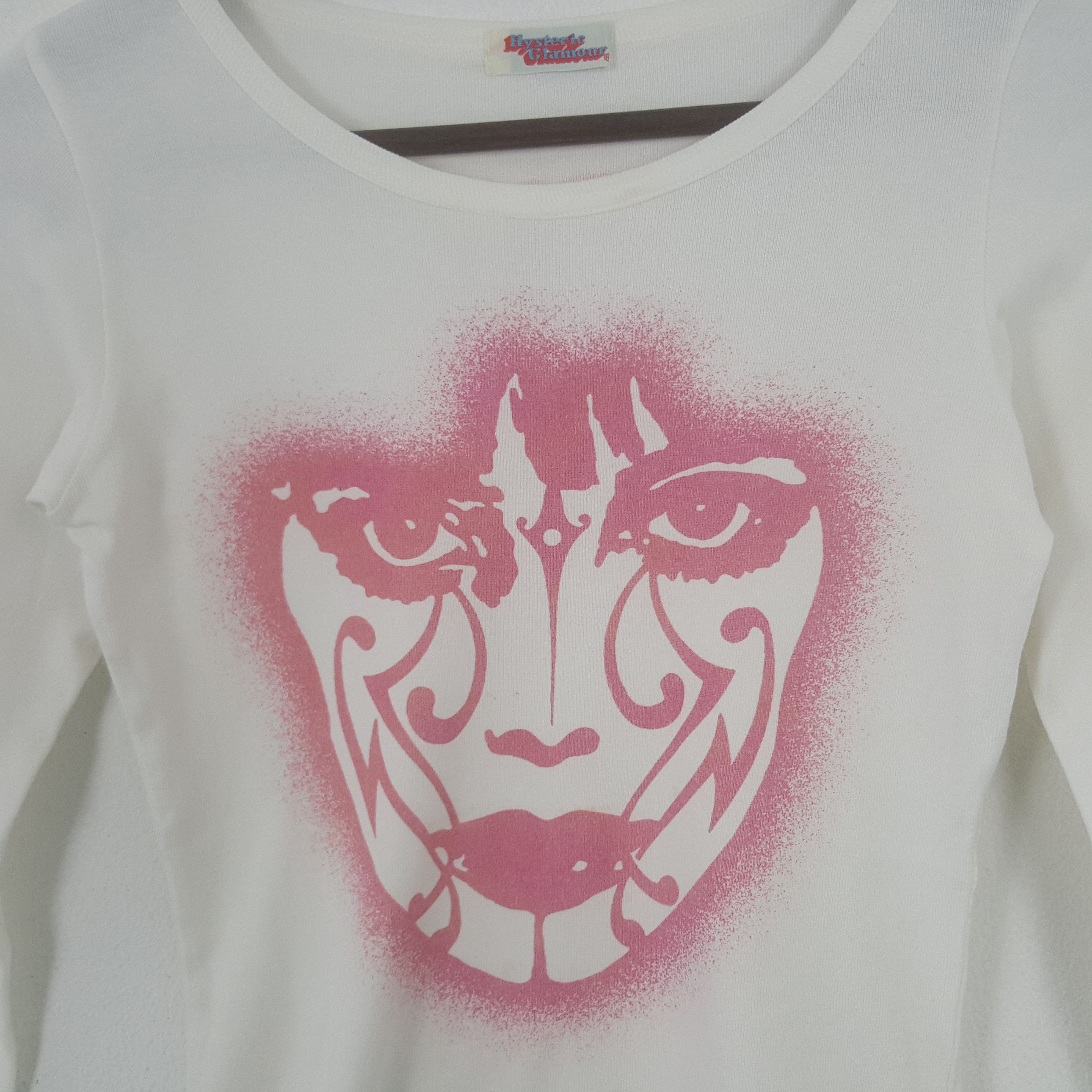 Hysteric Glamour × Vintage Vintage Hysteric Glamour Long Sleeve Tshirt Size XS / US 0-2 / IT 36-38 - 2 Thumbnail