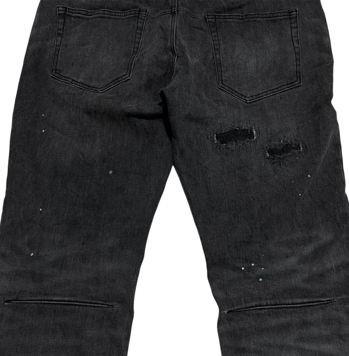 Number (N)ine Vintage Number (Nine) distressed black wash Size US 35 - 6 Thumbnail