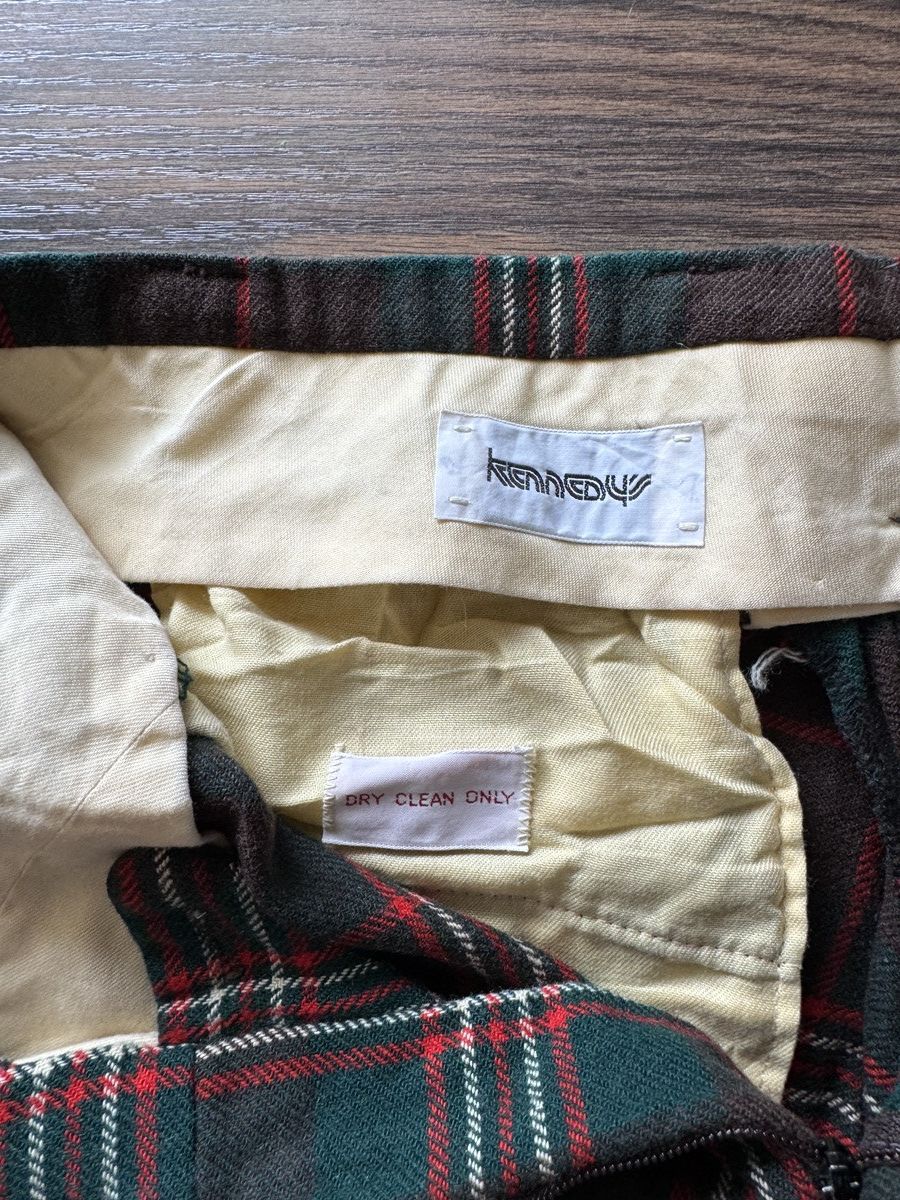 Other Kennedy’s Vintage Plaid Wool Pants Size US 32 / EU 48 - 6 Thumbnail