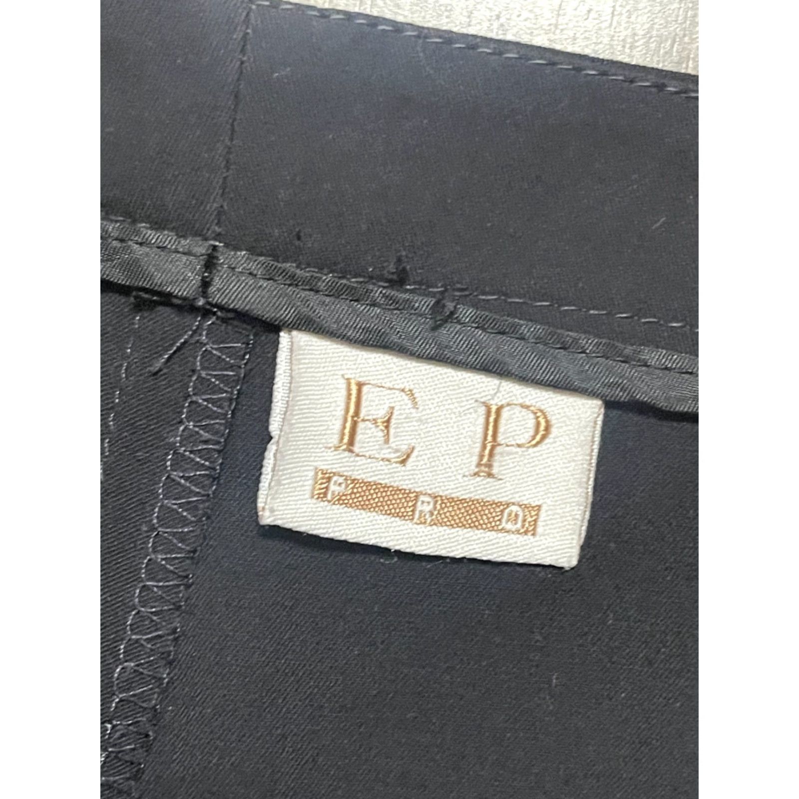 Vintage EP Pro Pants Women's Size 12 Black Dress Pants Flat Front Size 34" / US 12 / IT 48 - 4 Thumbnail