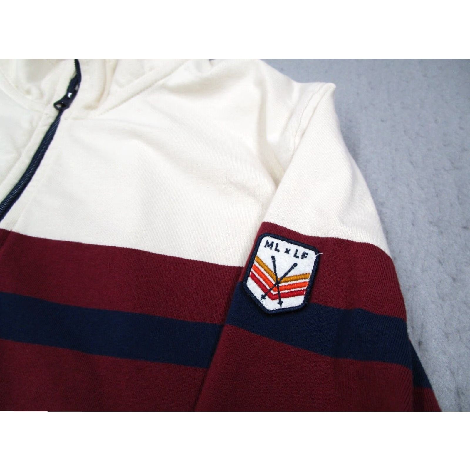 Marine Layer Marine Layer Mens Red 1/4 Zip Sweater Large Cotton Blend Preppy Golf Hike Travel Size US L / EU 52-54 / 3 - 3 Thumbnail