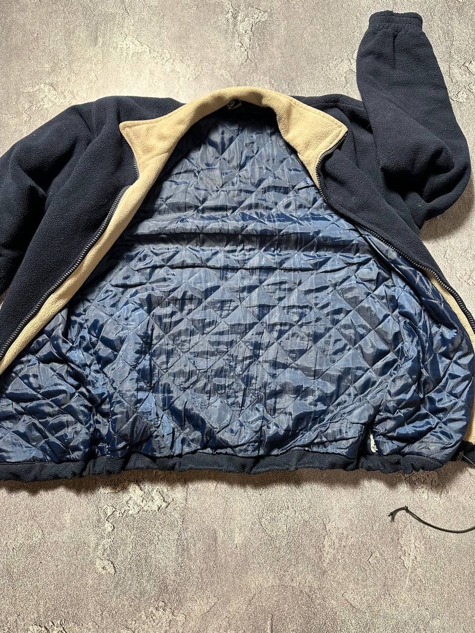 Nike × Vintage Nike Vintage Fleece Jacket 80-90s Size US XL / EU 56 / 4 - 11 Thumbnail