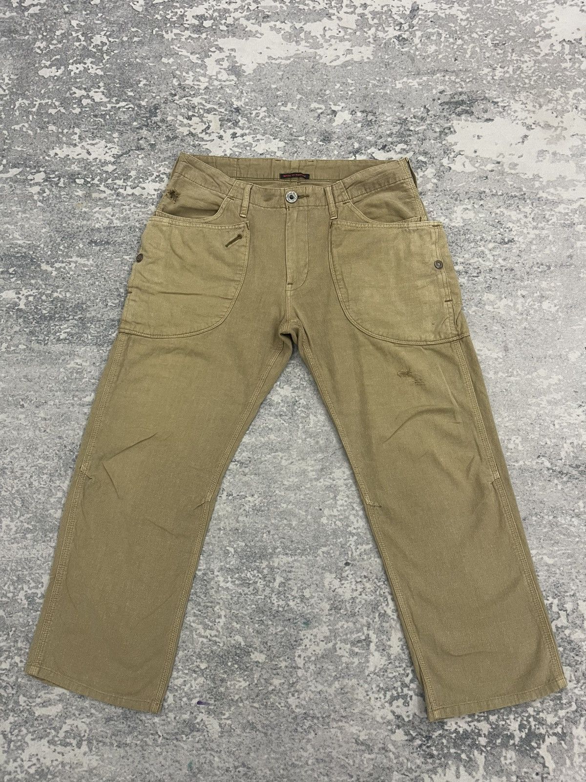 Vintage Blue Way Painter Pants Japanese Brand s11