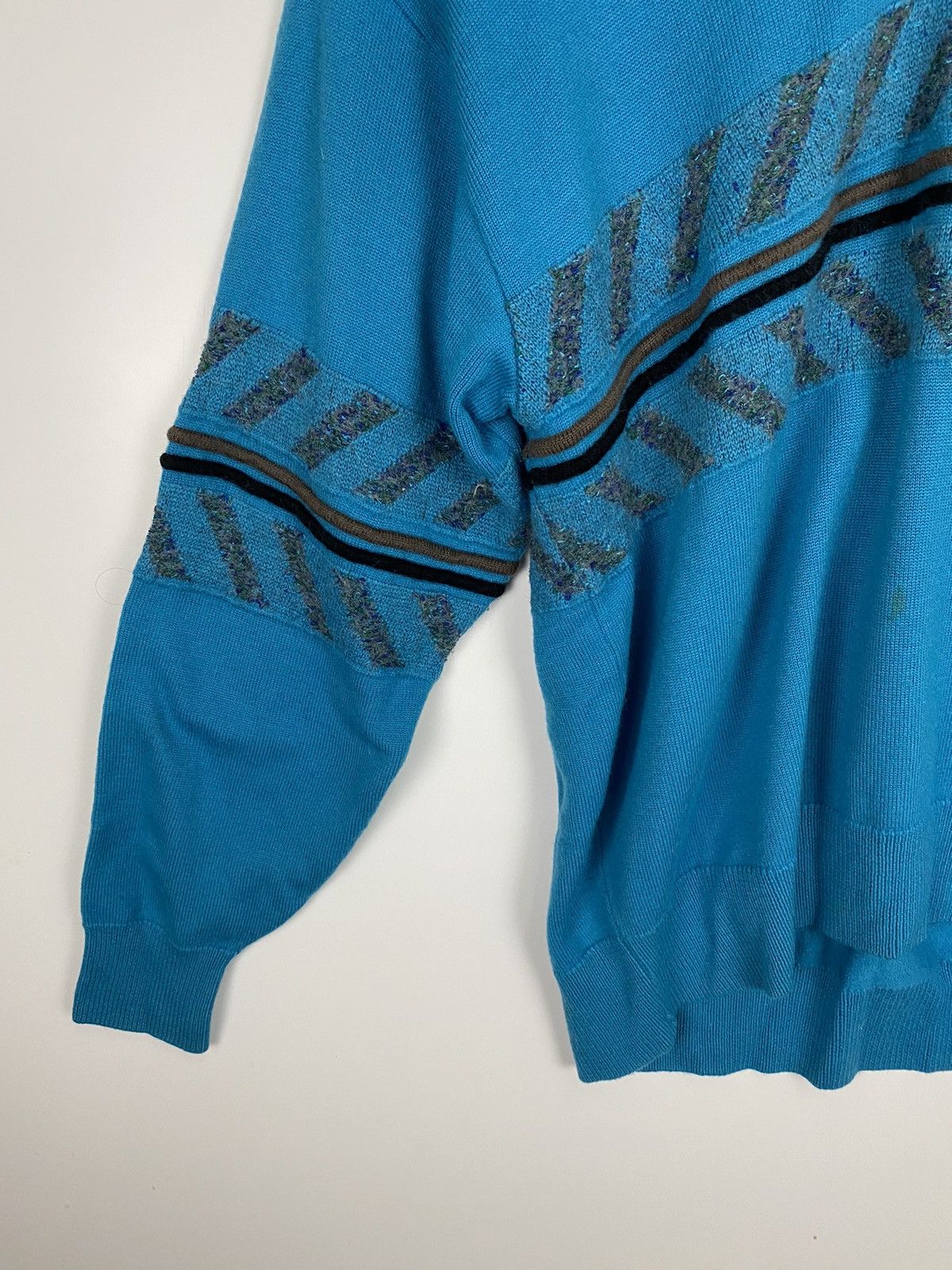 Yves Saint Laurent Vintage Yves Saint Laurent Wool Knitwear Polo Size US M / EU 48-50 / 2 - 4 Thumbnail