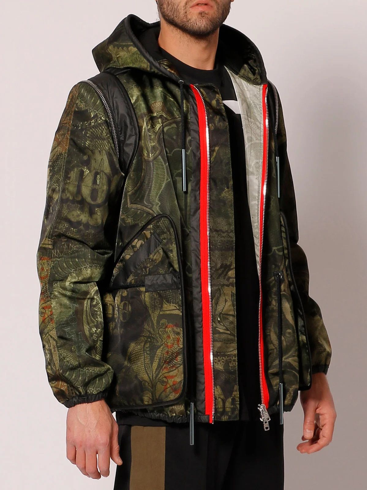 Givenchy Givenchy hooded jacket runway style size 48 Size US M / EU 48-50 / 2 - 9 Thumbnail