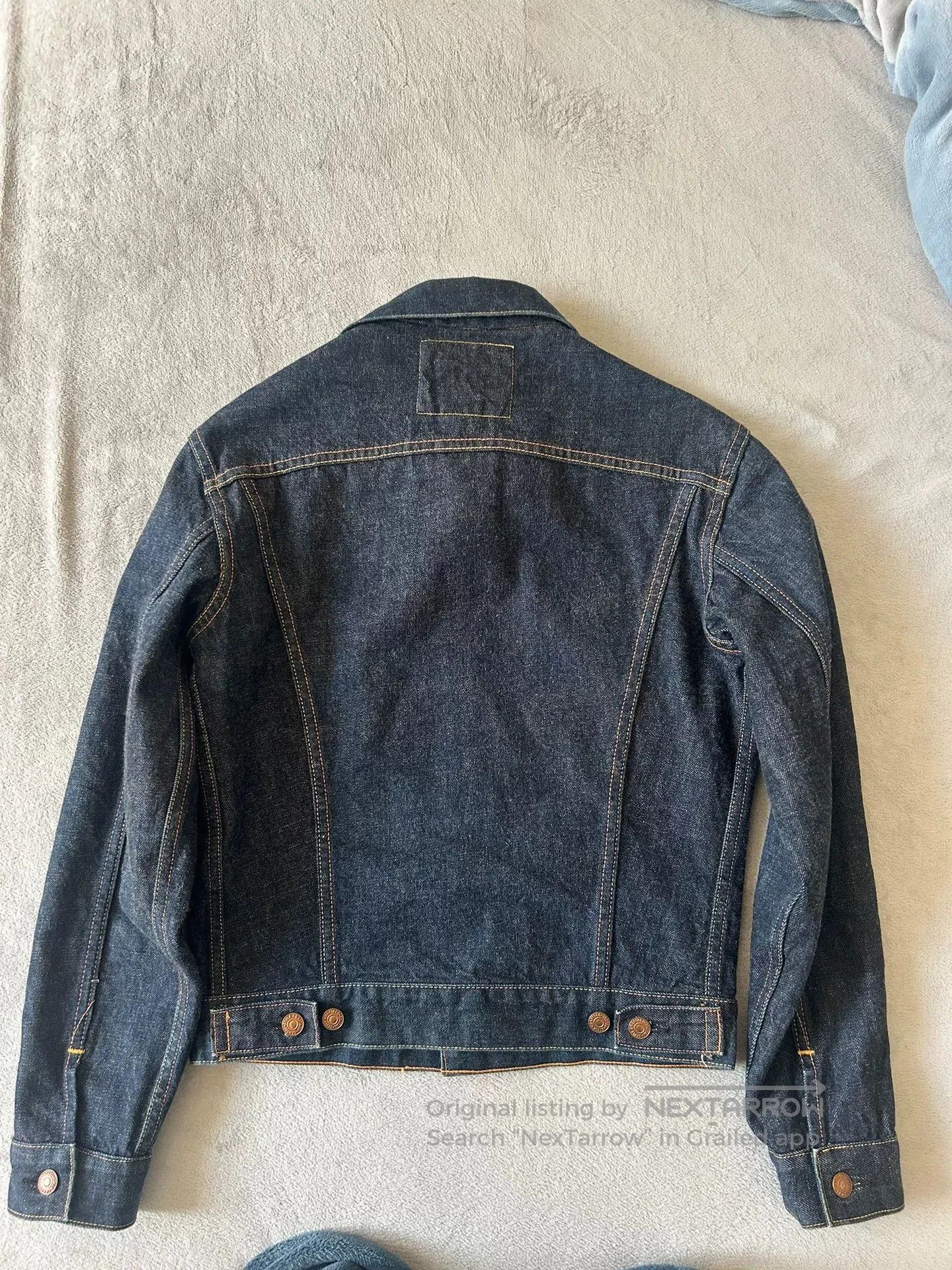Evisu evisu vintage denim jacket with yellow ears. Size US M / EU 48-50 / 2 - 2 Thumbnail