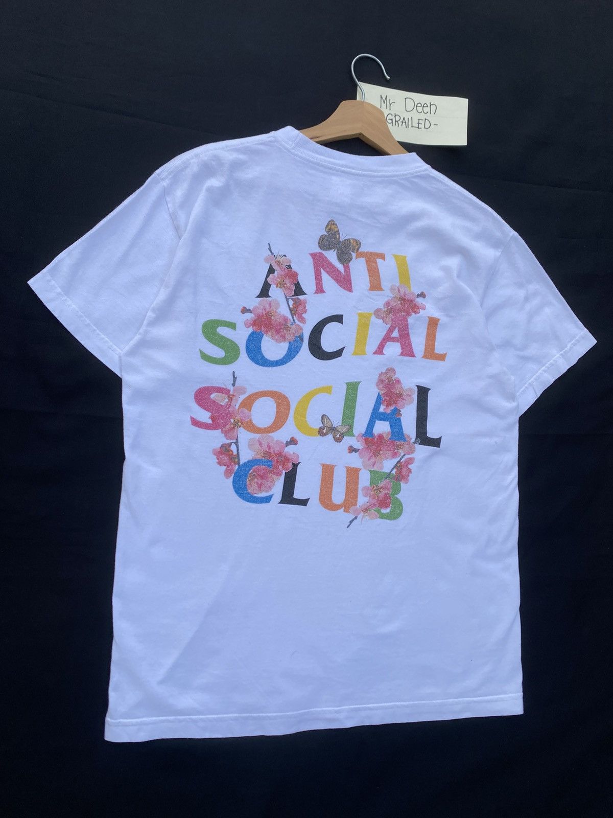 Anti Social Social Club Rare Anti Social Social Club Multicolor Spellout Tshirt Size US M / EU 48-50 / 2 - 3 Thumbnail