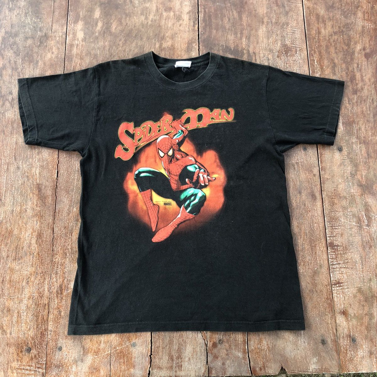 Vintage Vintage 2006 Spiderman Movie Promo T Shirt Size US L / EU 52-54 / 3 - 2 Thumbnail