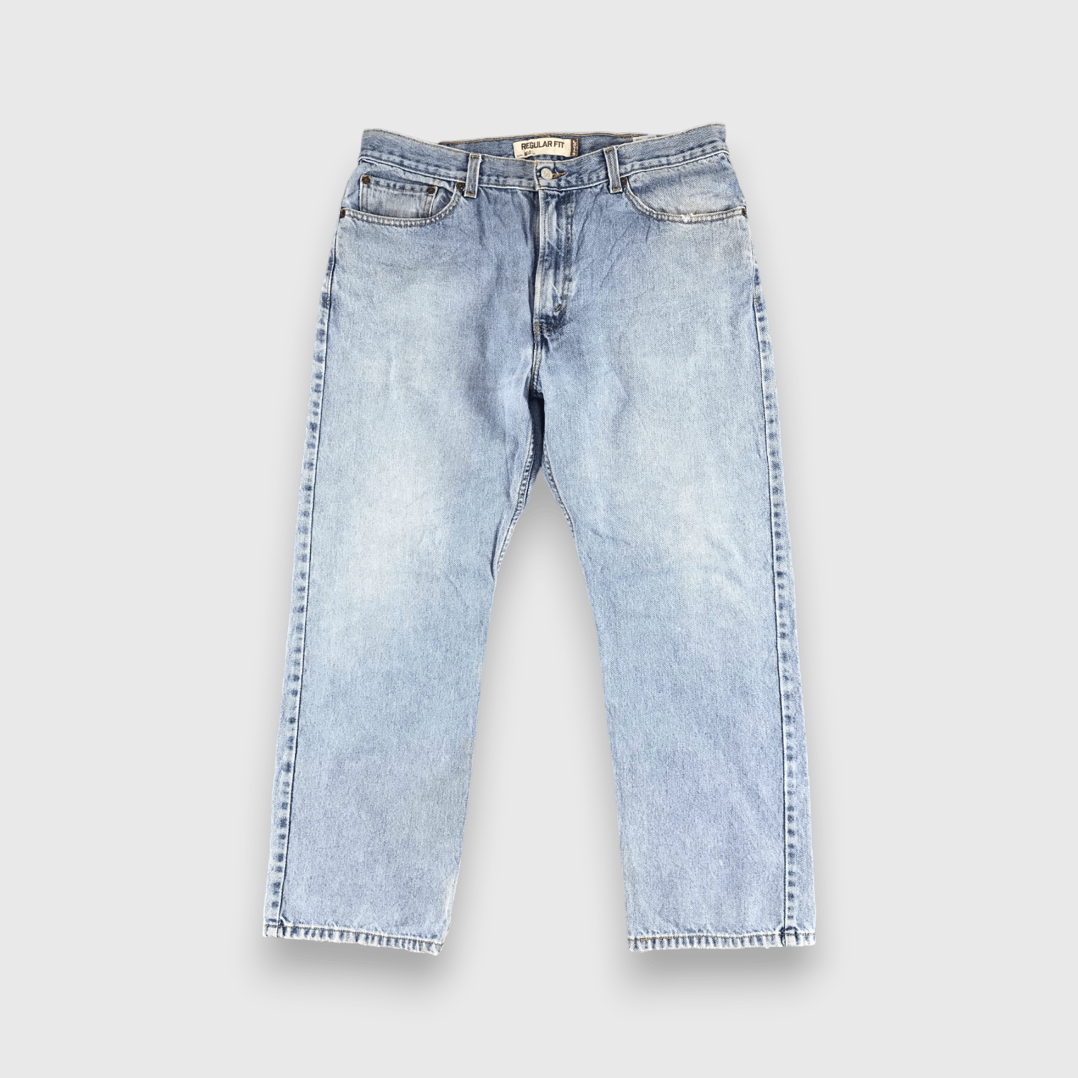 Levi's Vintage Levis 505 Jeans Medium Wash Denim -J554 Size US 37 - 1 Thumbnail