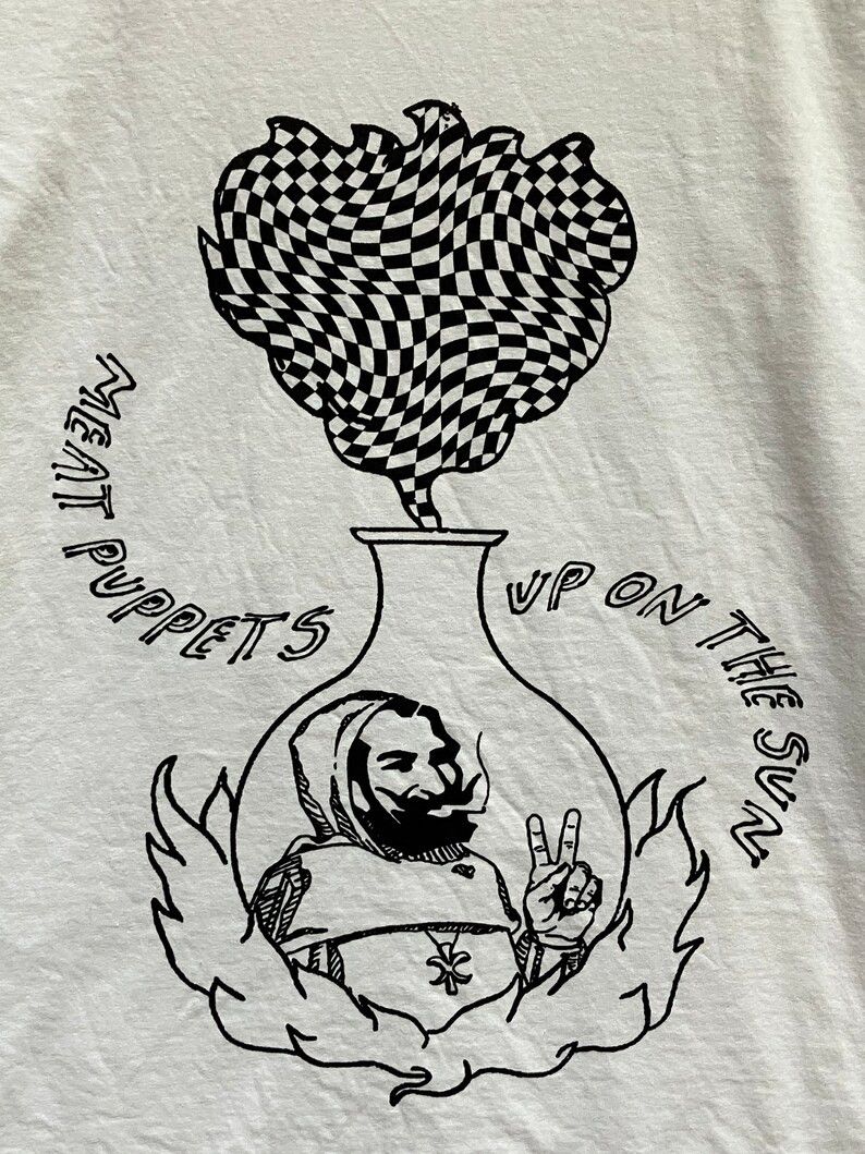Comfort Colors Meat Puppets fan art T-shirt White Comfort Colors Size US M / EU 48-50 / 2 - 2 Thumbnail