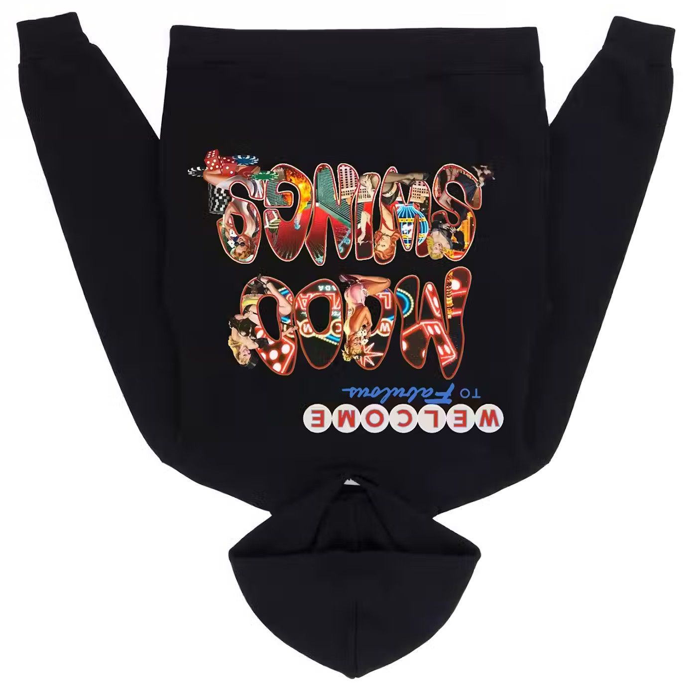 image of Mood Swings Hoodie in Black, Men's (Size Large)