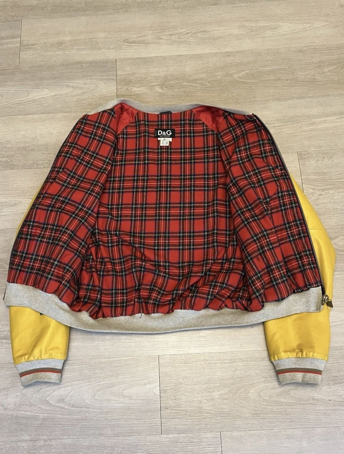 Dolce & Gabbana Early 2000s ‘Dolce & Gabbana’ Rebel Leather Bomber Size US L / EU 52-54 / 3 - 3 Thumbnail