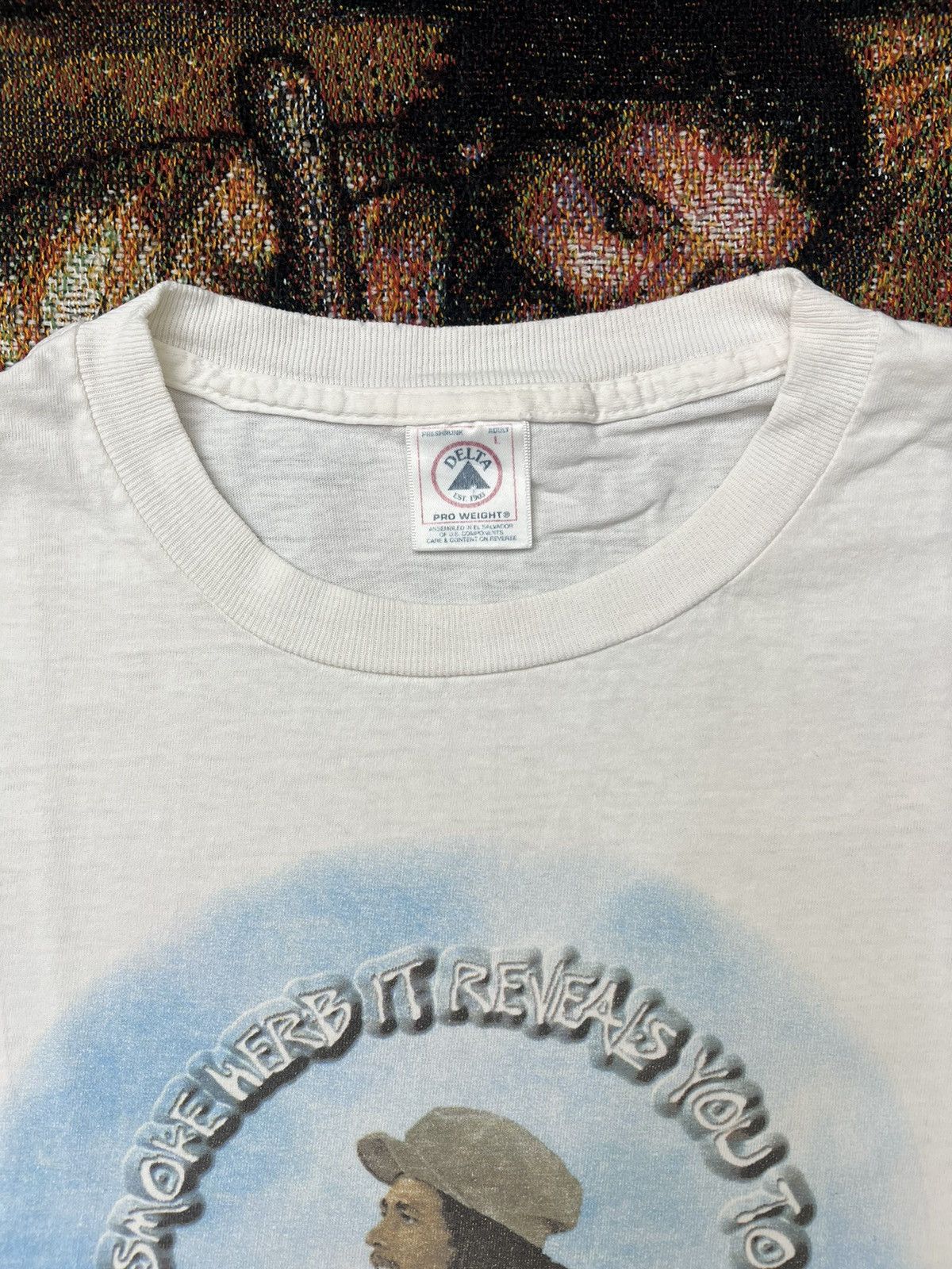 Bob Marley Vintage '98 Bob Marley Portrait Tee Size US L / EU 52-54 / 3 - 3 Thumbnail