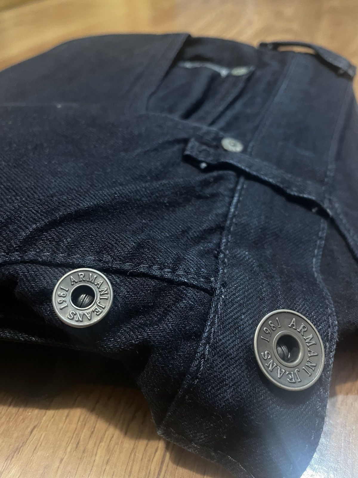 Armani Armani Black Jeans Size US 32 / EU 48 - 5 Thumbnail