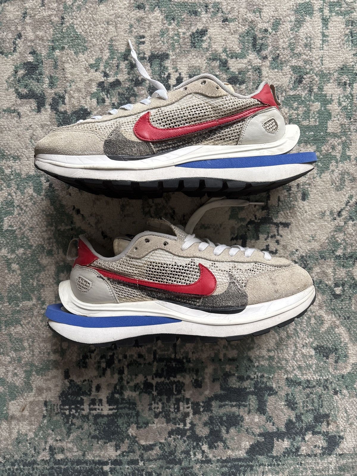 Nike × Sacai Nike x sacai vaporwaffle Sport Fuchsia/Game Royal Size US 11 / EU 44 - 2 Thumbnail