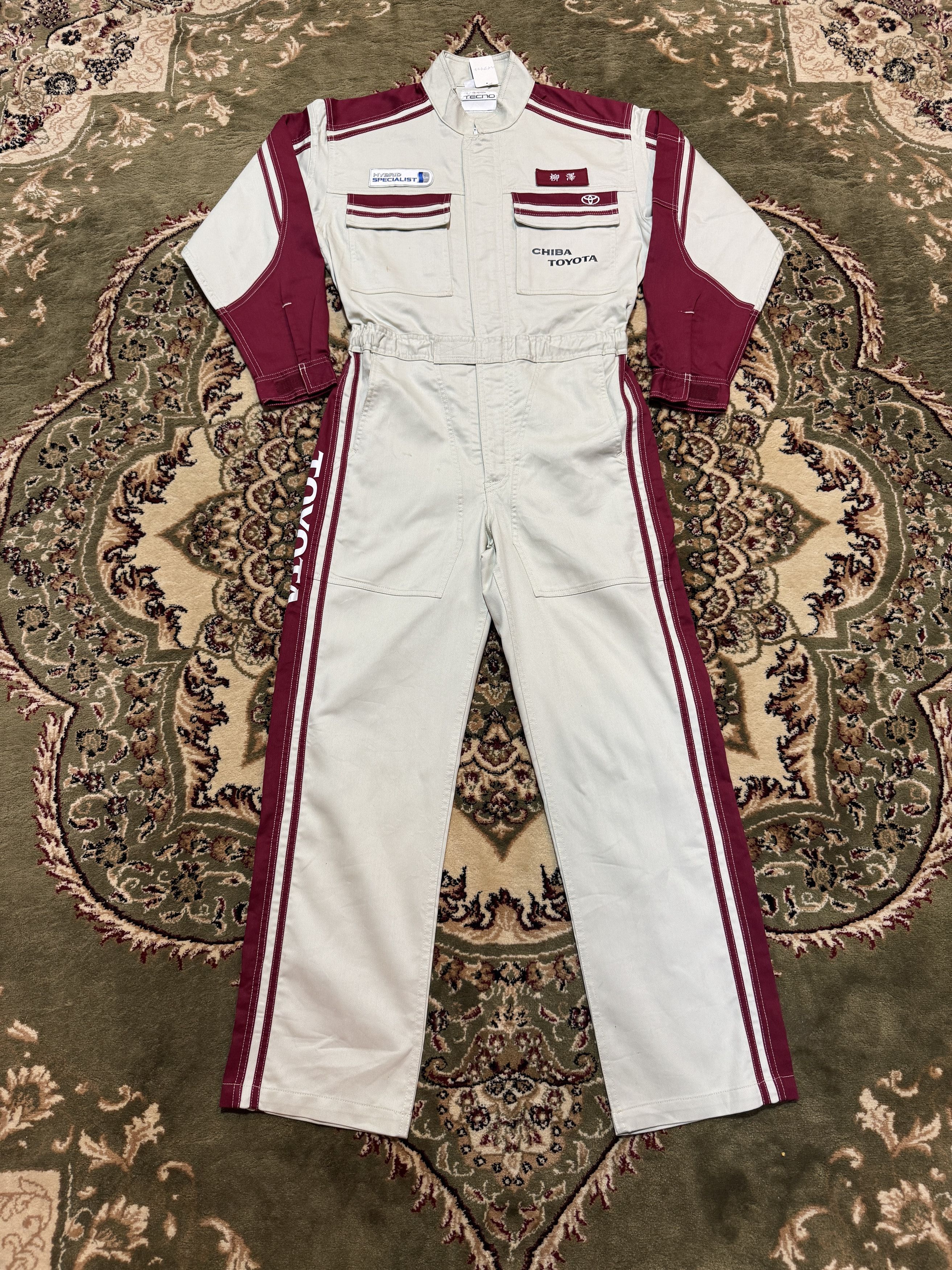 Sports Specialties × Vintage Vintage Chiba Toyota Hybrid Specialist Mechanic Coveralls Size US 31 - 1 Thumbnail