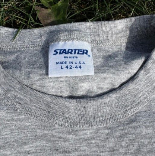 Starter Vtg Starter Mets Eastern Division Champs 86 T-Shirt Gray MLB Size US L / EU 52-54 / 3 - 3 Thumbnail