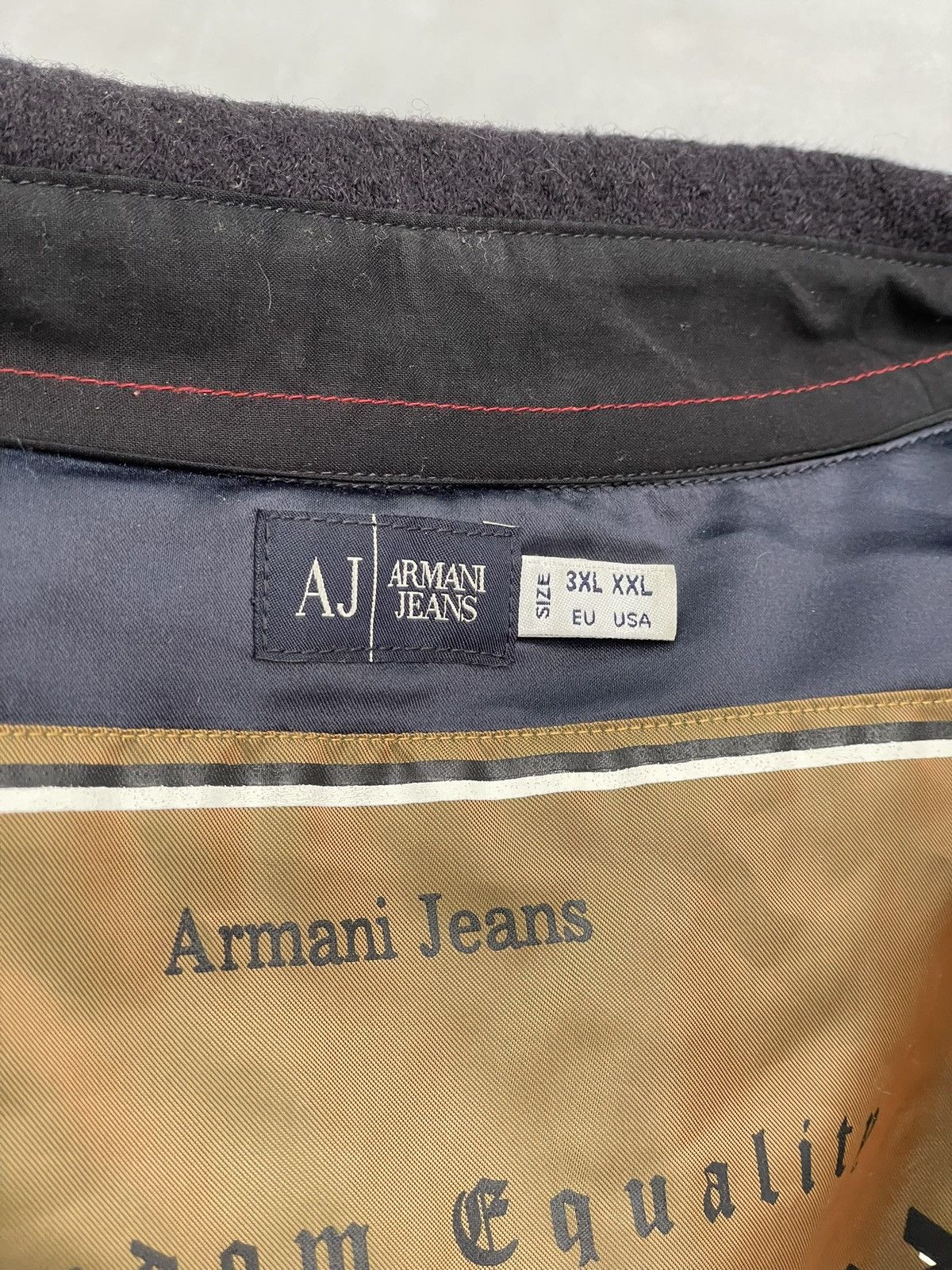 Armani Emporio Armani wool sweater jacket y2k Size US XXL / EU 58 / 5 - 14 Thumbnail
