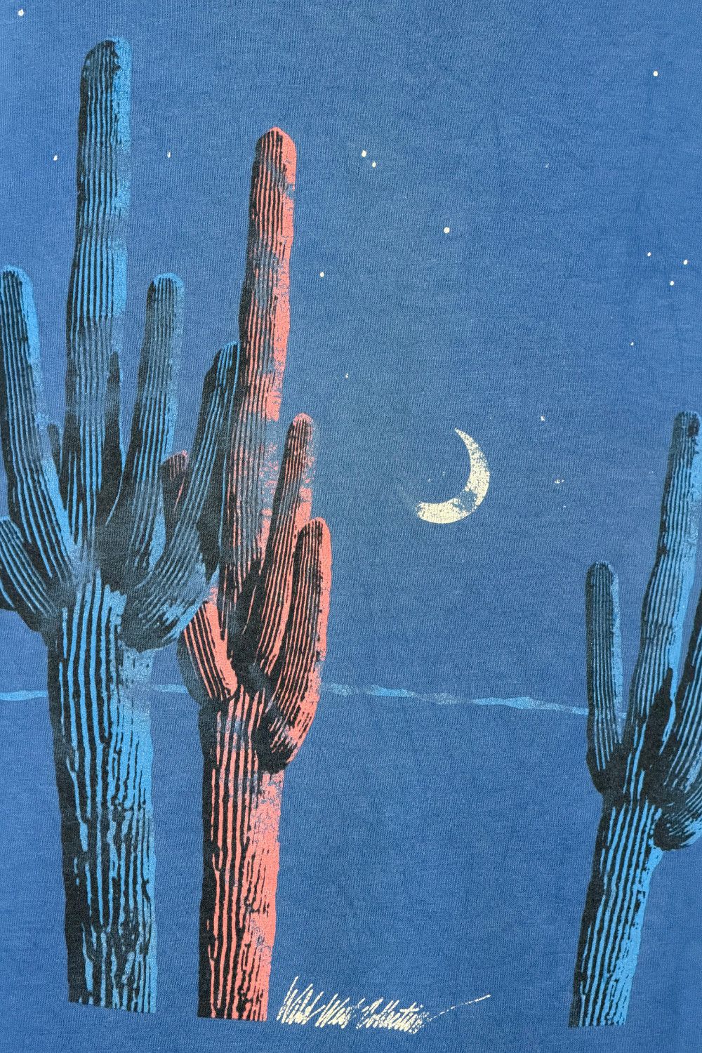Fruit Of The Loom Vintage 90s Marlboro Desert Night Graphic Pocket T-Shirt Size US L / EU 52-54 / 3 - 8 Thumbnail