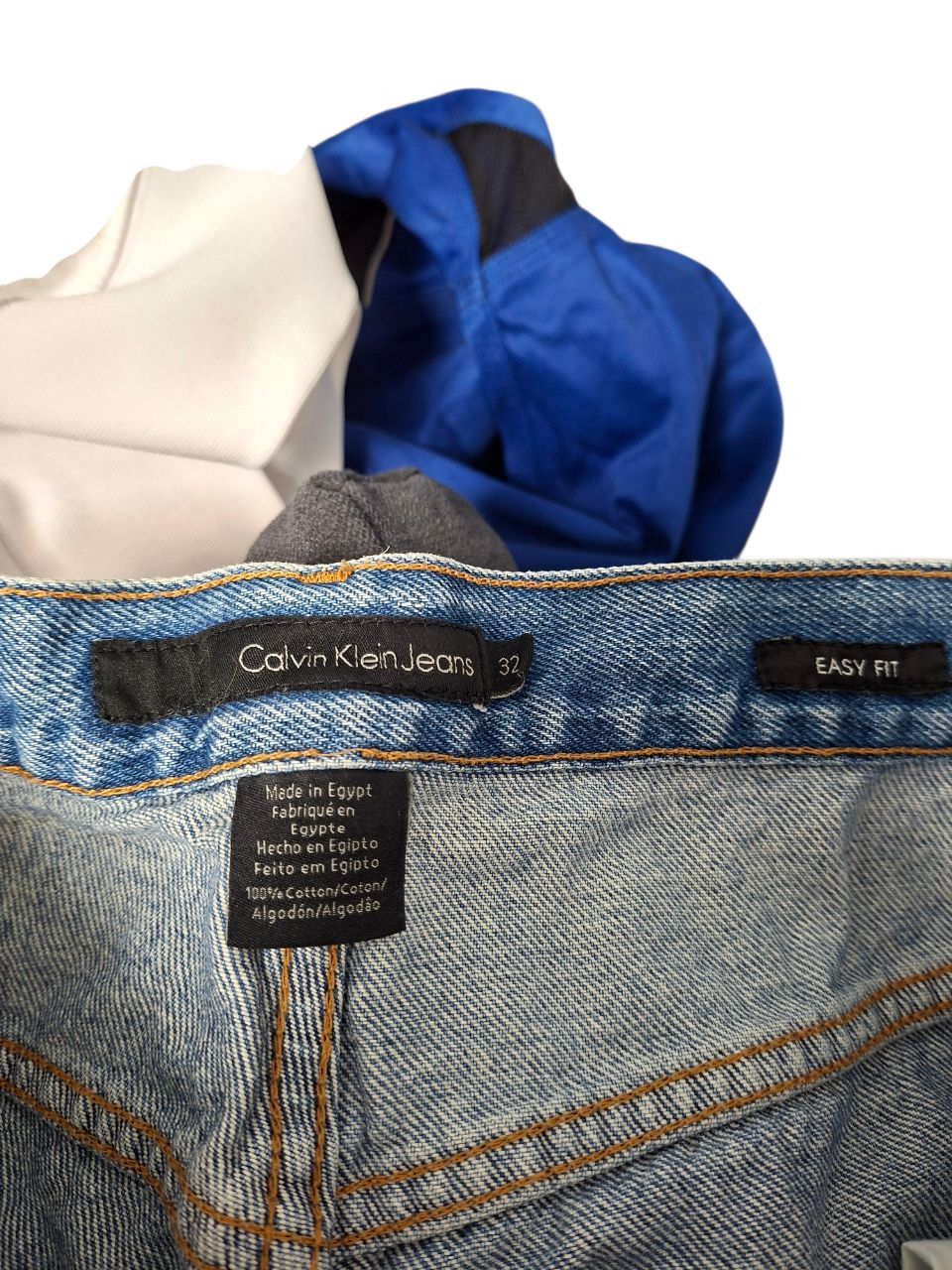 Calvin Klein CALVIN KLEN VINTAGE EASY FIT JEANS DENIM Size US 32 / EU 48 - 4 Thumbnail