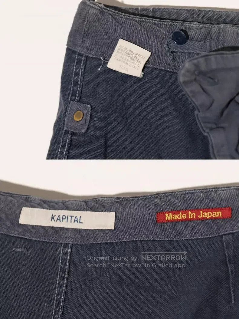 Kapital Vintage Kapital Denim Cargo Shorts. Size US 26 / EU 42 - 9 Thumbnail