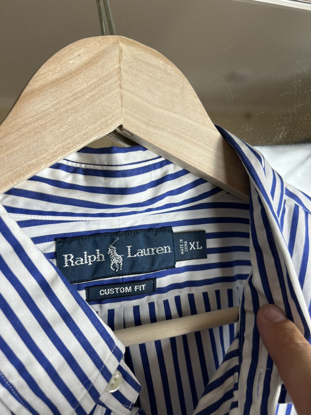 Polo Ralph Lauren Men’s Vintage Y2K Polo Ralph Lauren Short Sleeved Shirt Size US XL / EU 56 / 4 - 4 Thumbnail