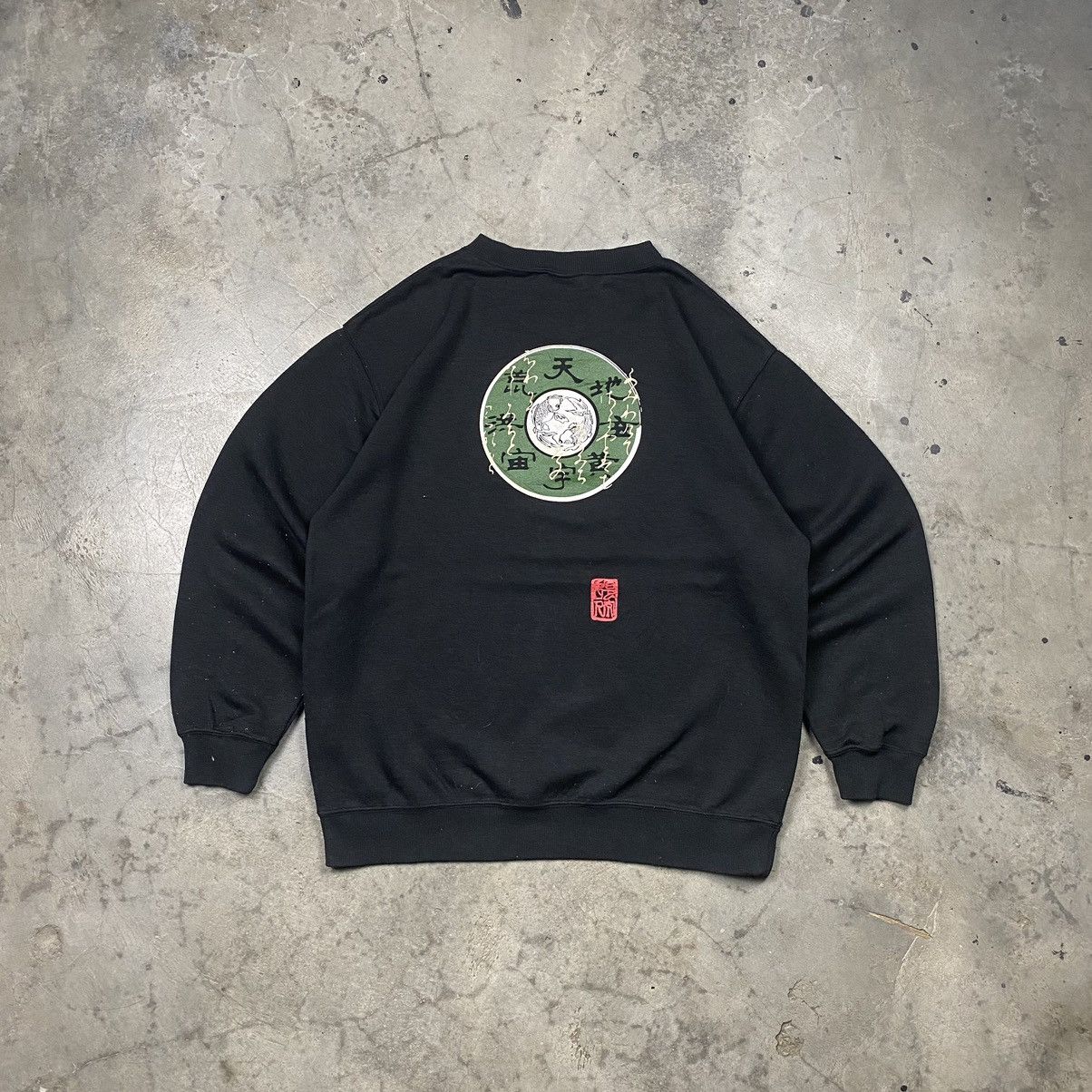 Japanese Brand y2k Japanese Sukajan Tattoo Crewneck Size US M / EU 48-50 / 2 - 1 Thumbnail